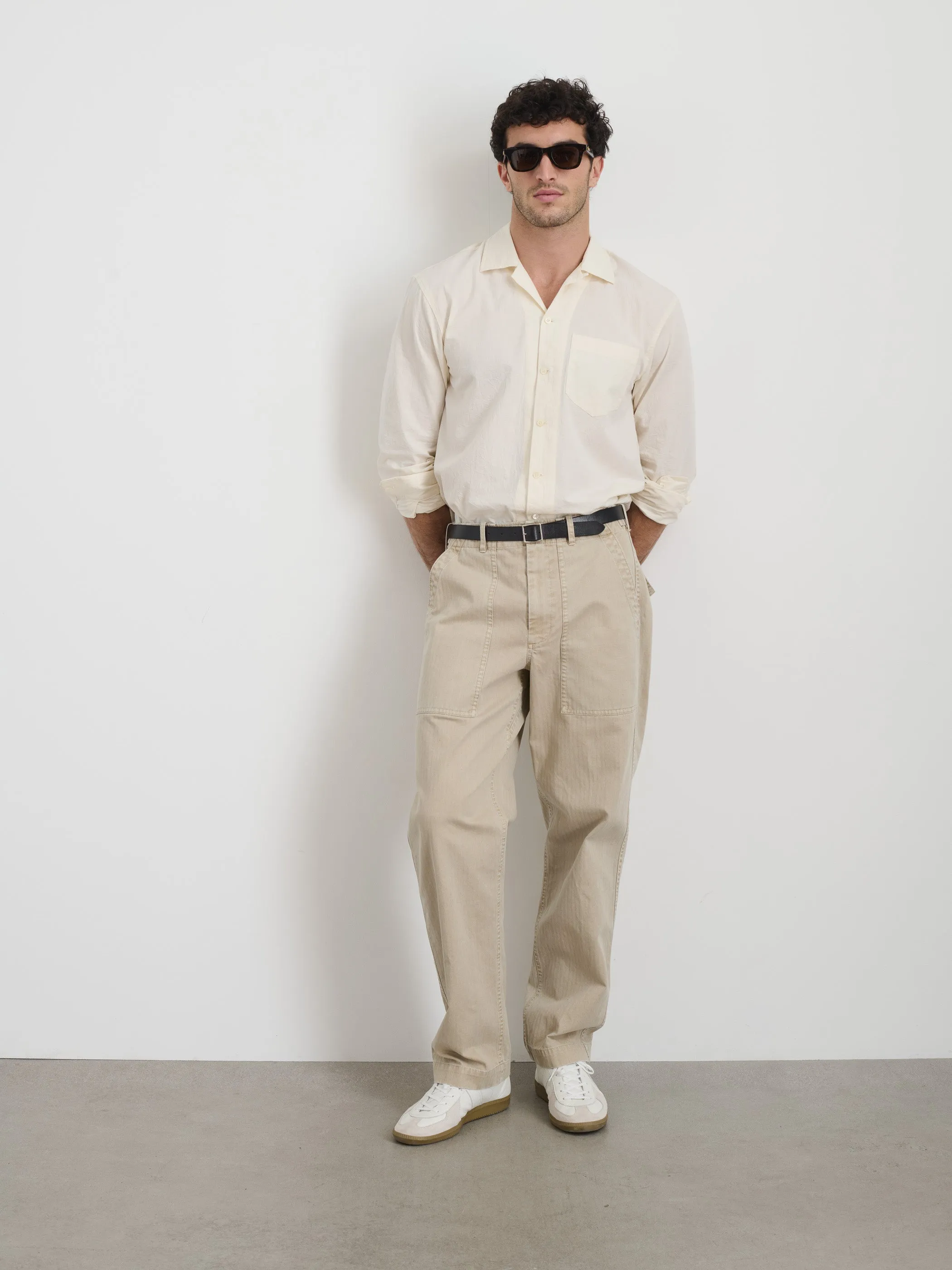 Field Pant in Herringbone