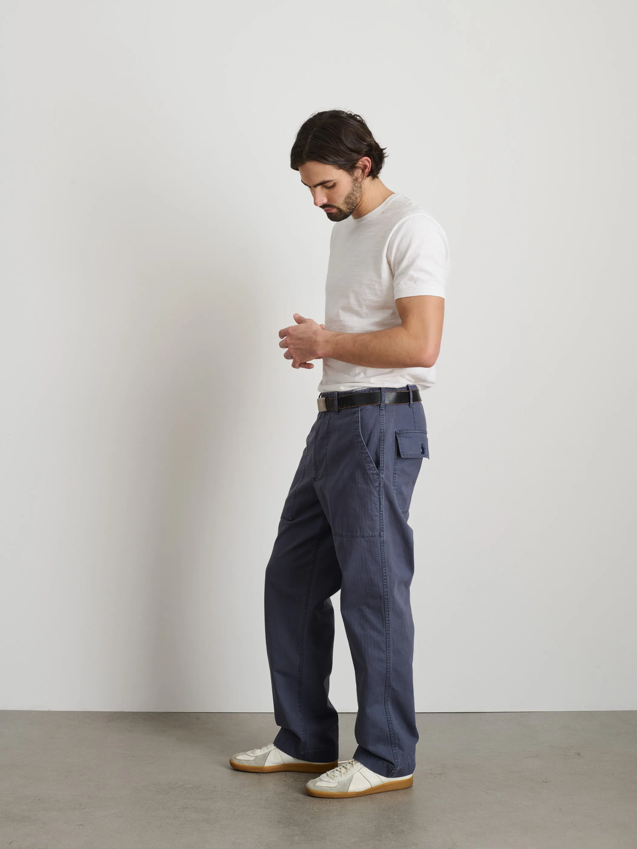 Field Pant in Herringbone