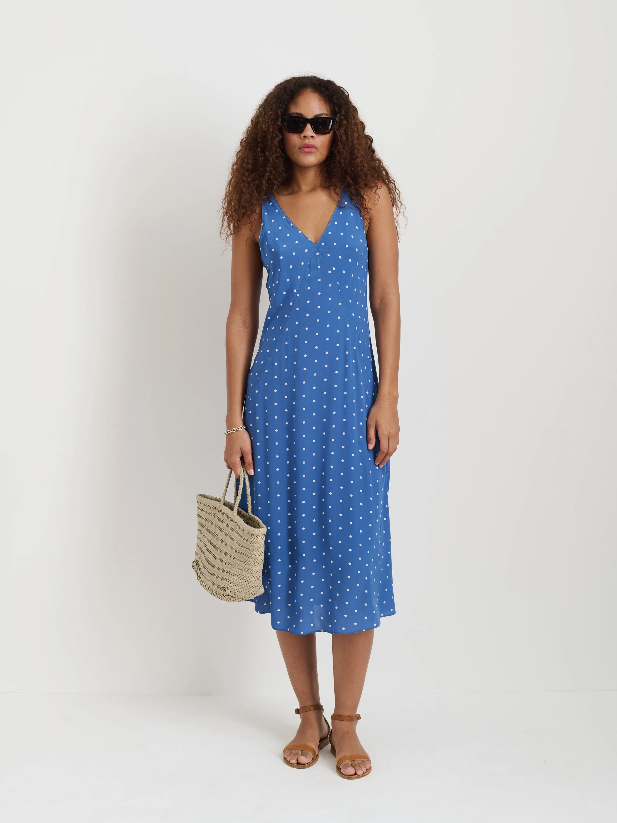 Flora Dress In Dot