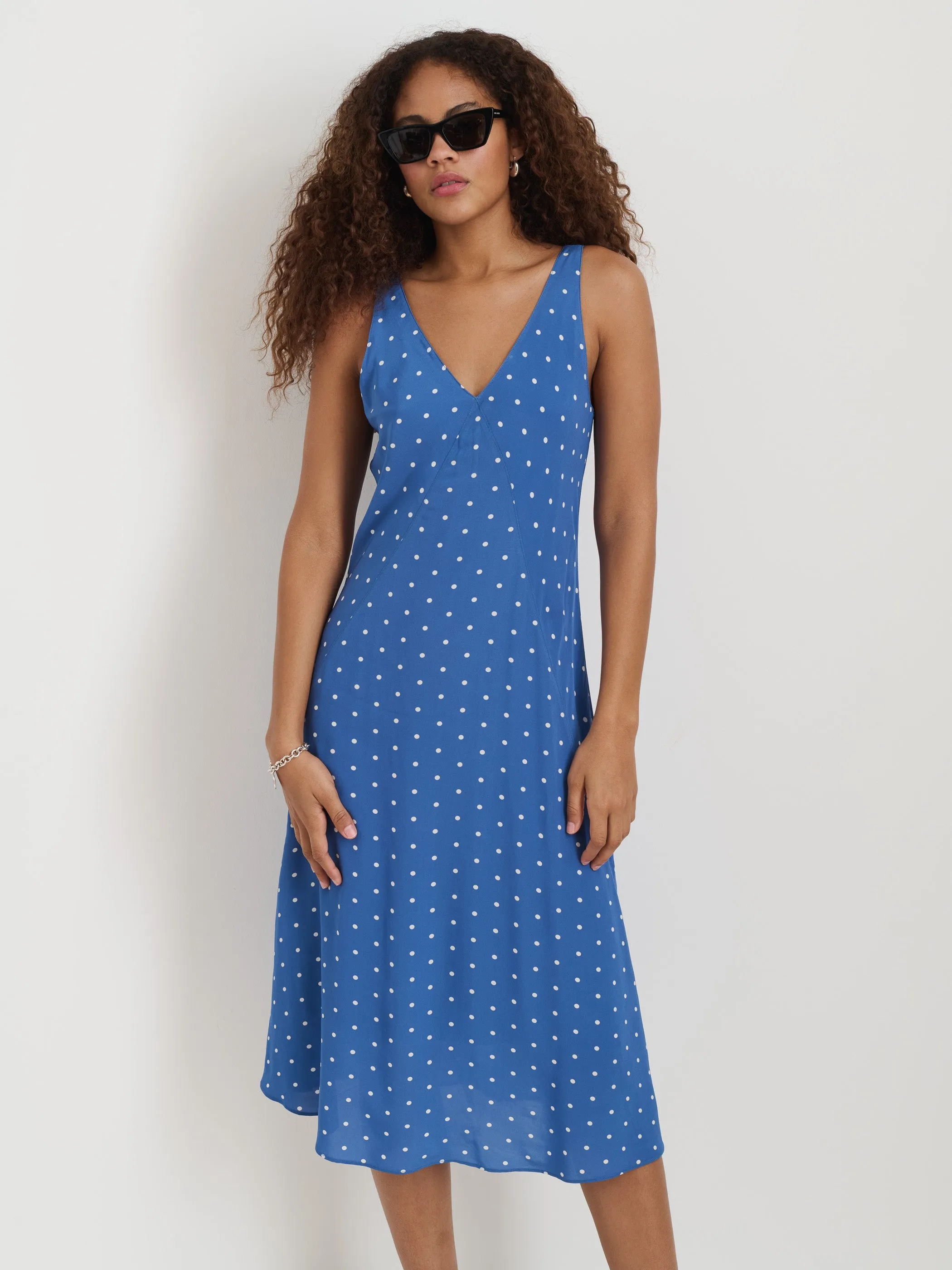 Flora Dress In Dot
