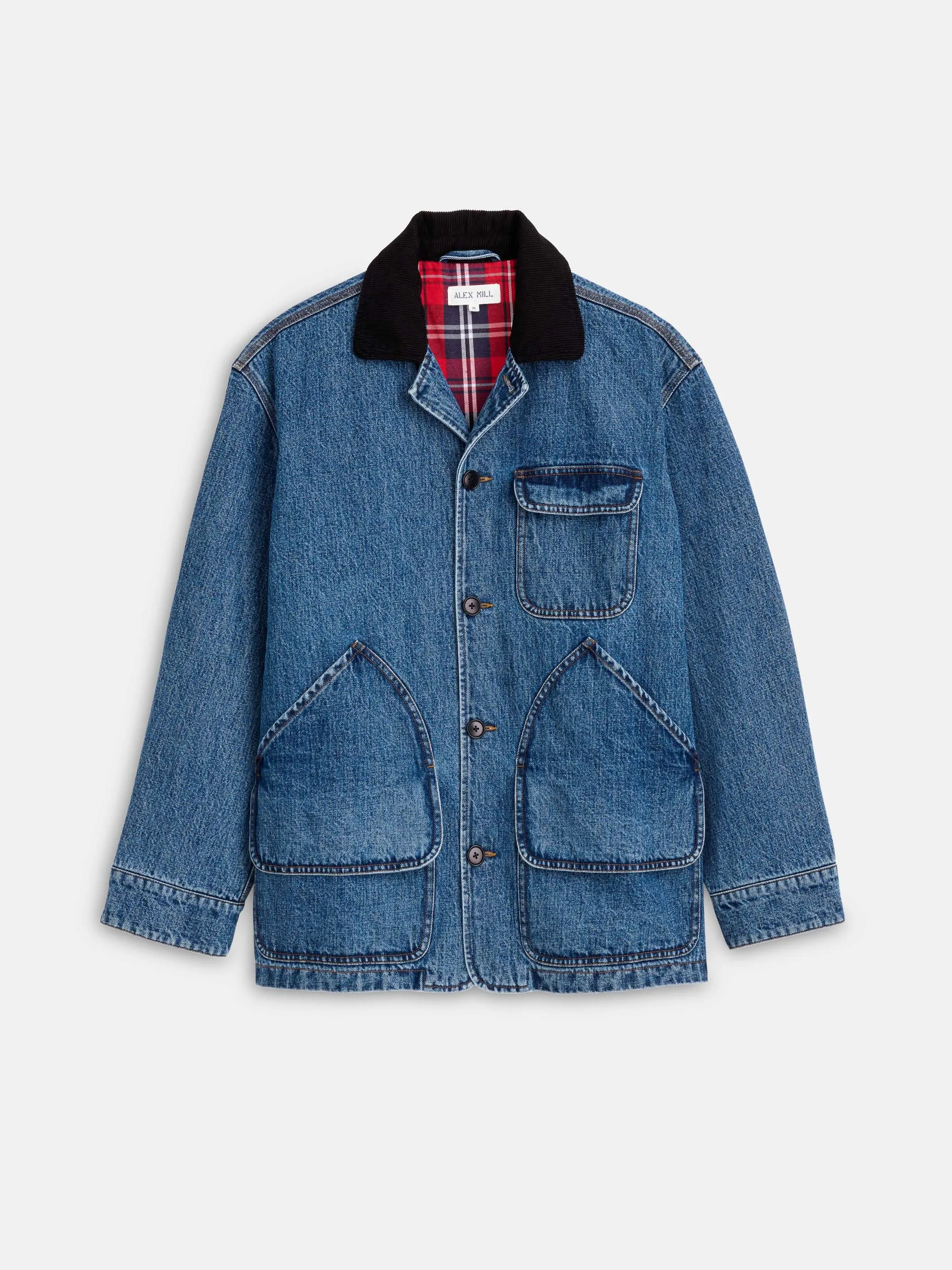 Frontier Jacket In Denim