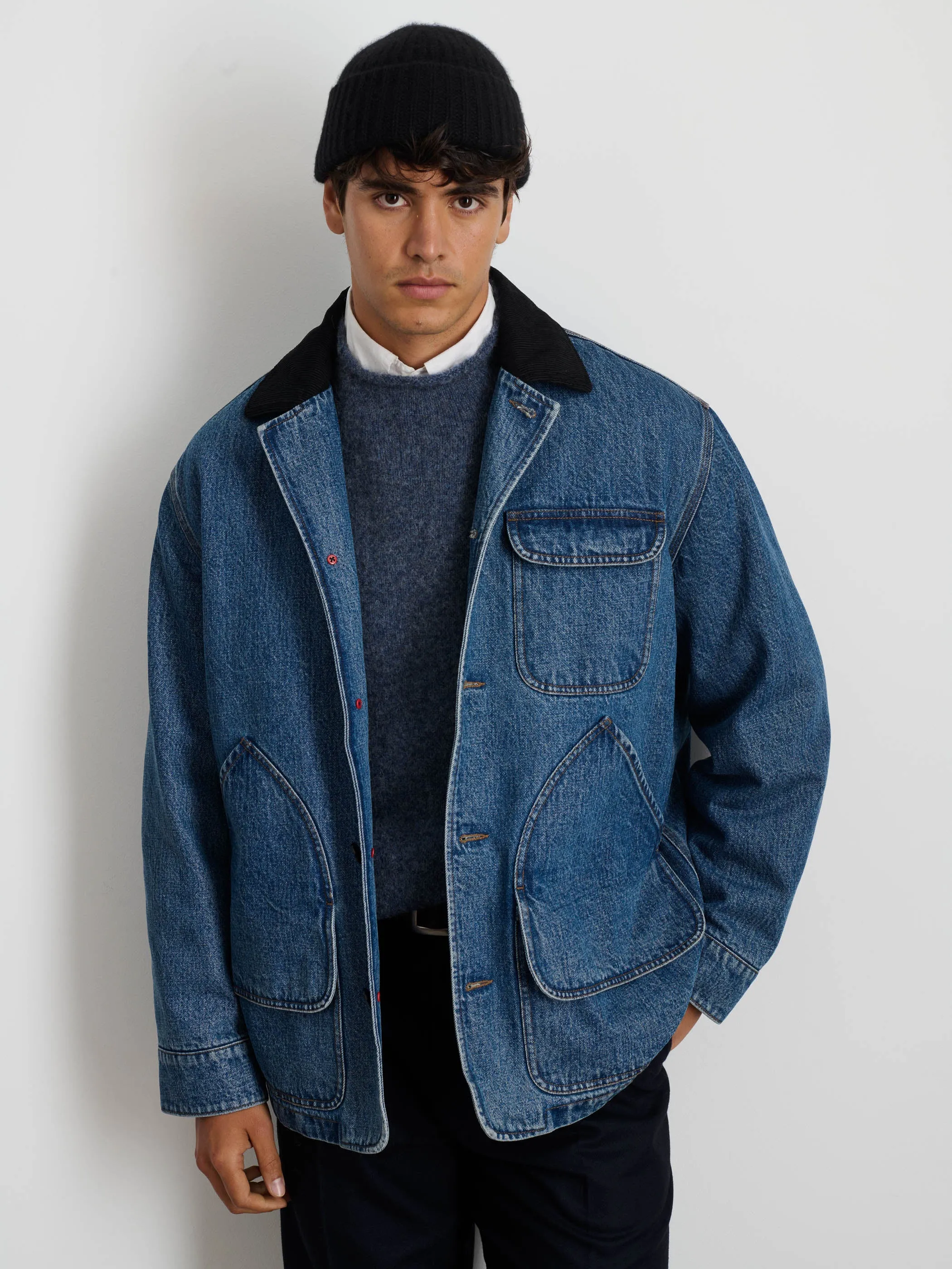 Frontier Jacket In Denim