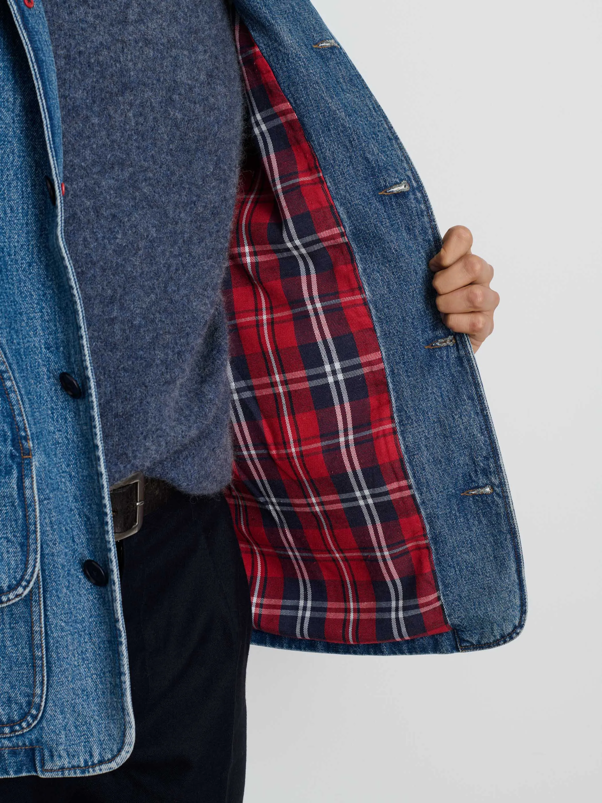 Frontier Jacket In Denim
