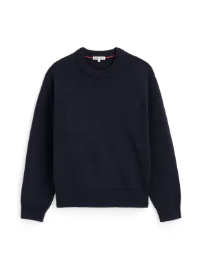 Gabriel Crewneck Sweater in Cotton Linen