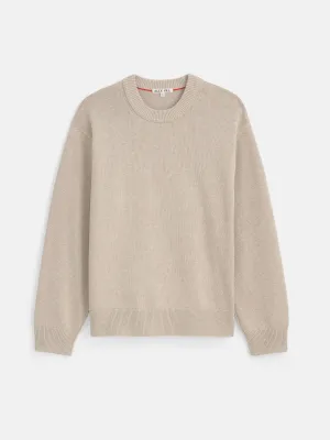 Gabriel Crewneck Sweater in Cotton Linen