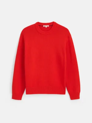 Gabriel Crewneck Sweater in Cotton Linen