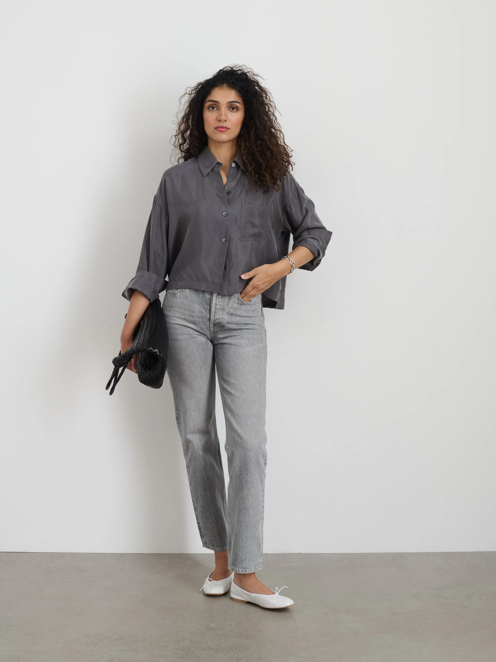 Jane Mid Rise Straight Jean