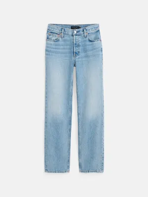 Jane Mid Rise Straight Jean