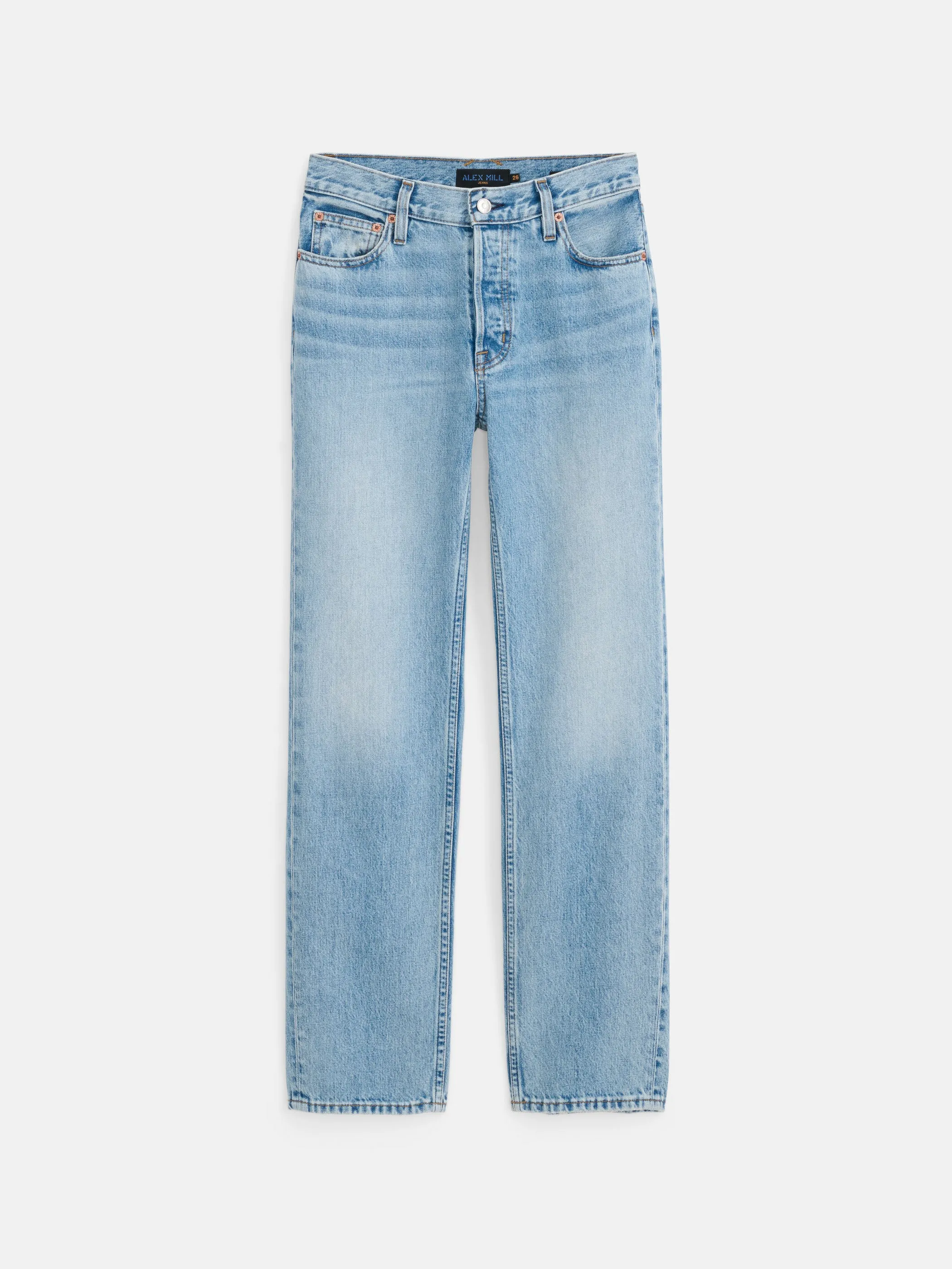 Jane Mid Rise Straight Jean