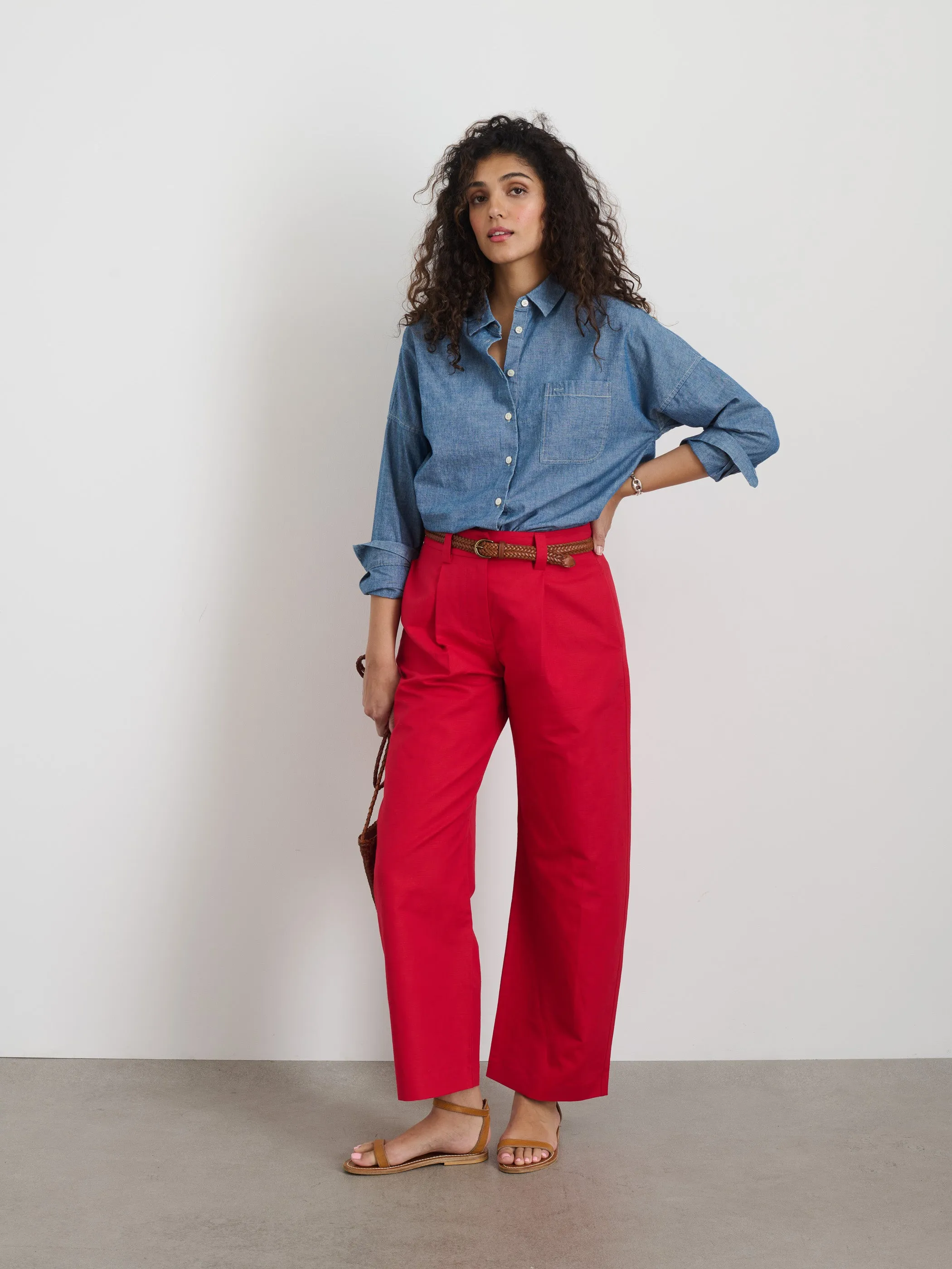 Jo Shirt in Chambray