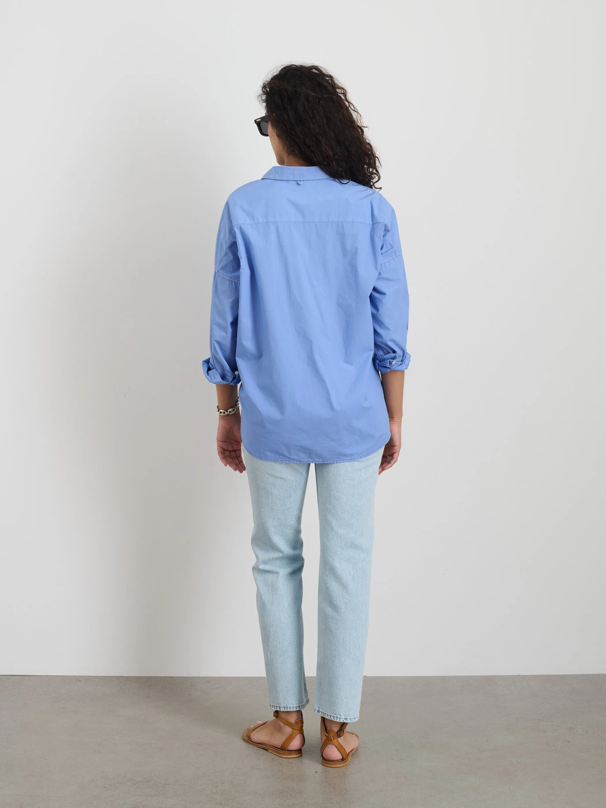 Jo Shirt in Cotton Poplin