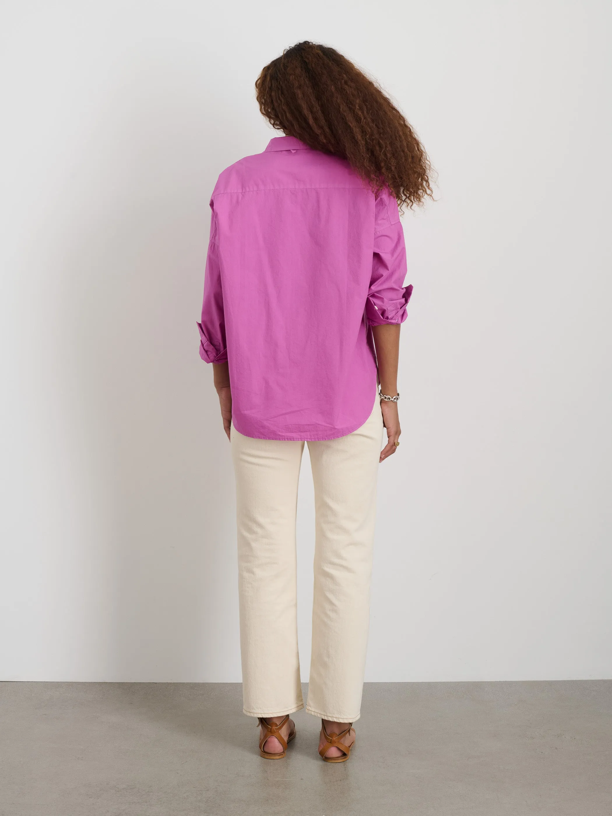 Jo Shirt in Cotton Poplin