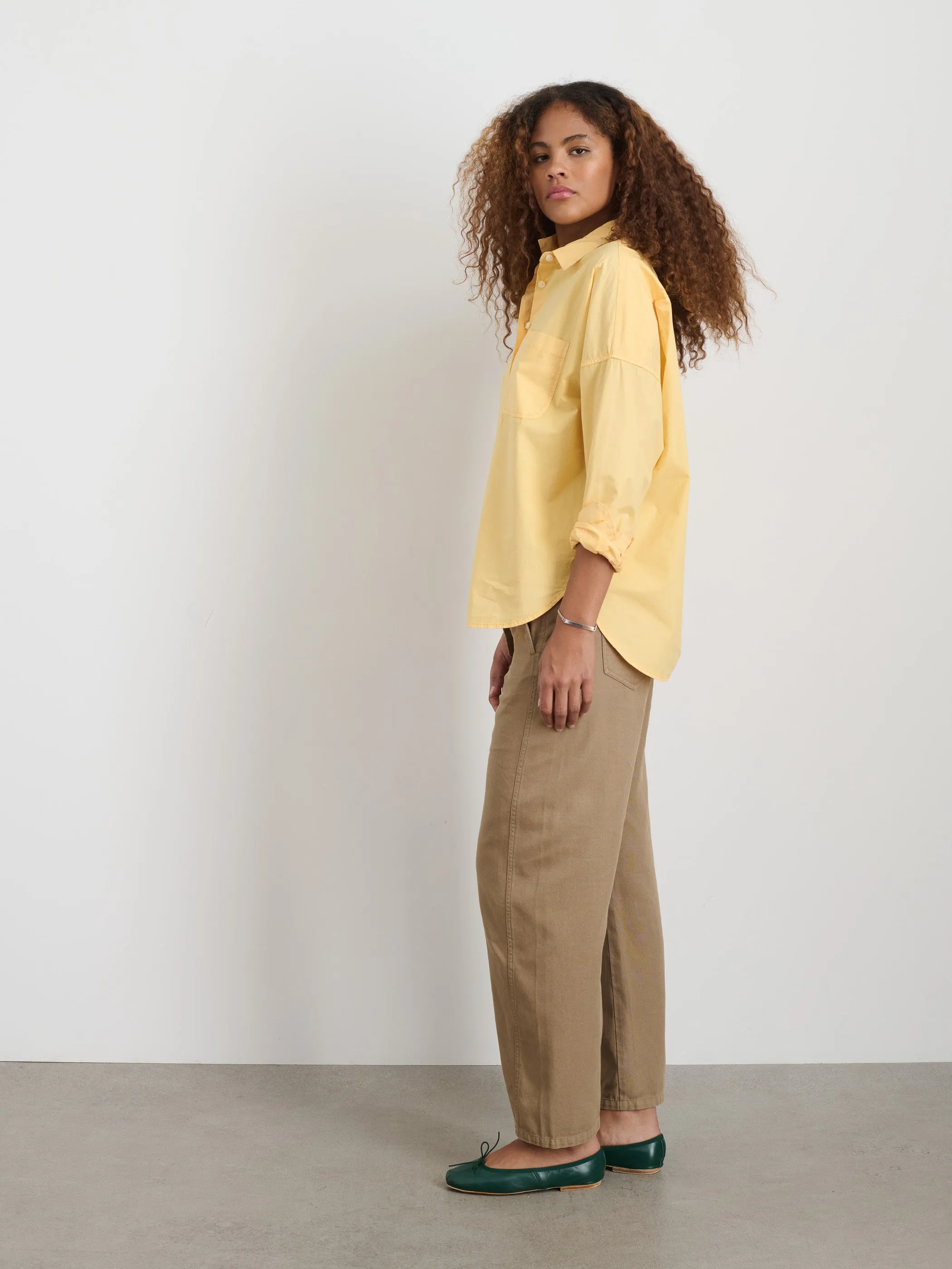Jo Shirt in Cotton Poplin