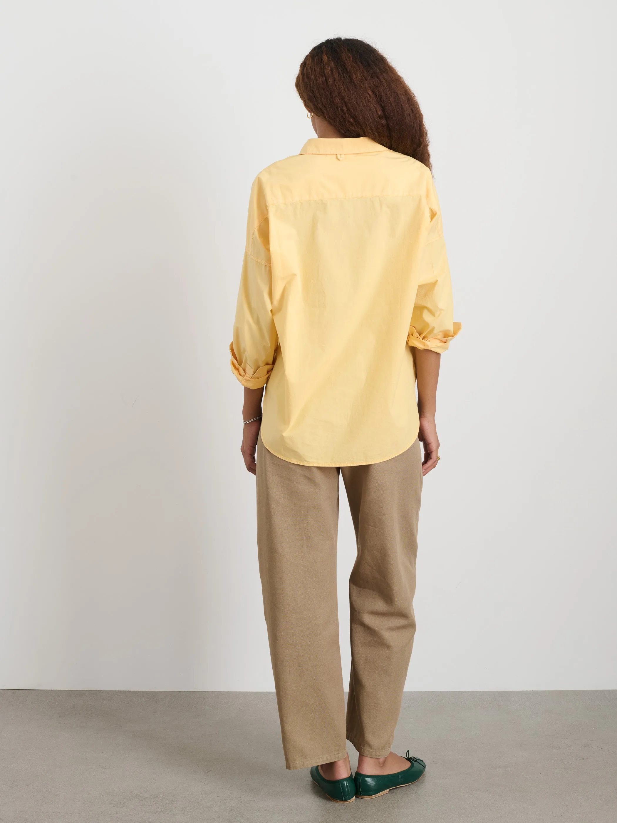Jo Shirt in Cotton Poplin