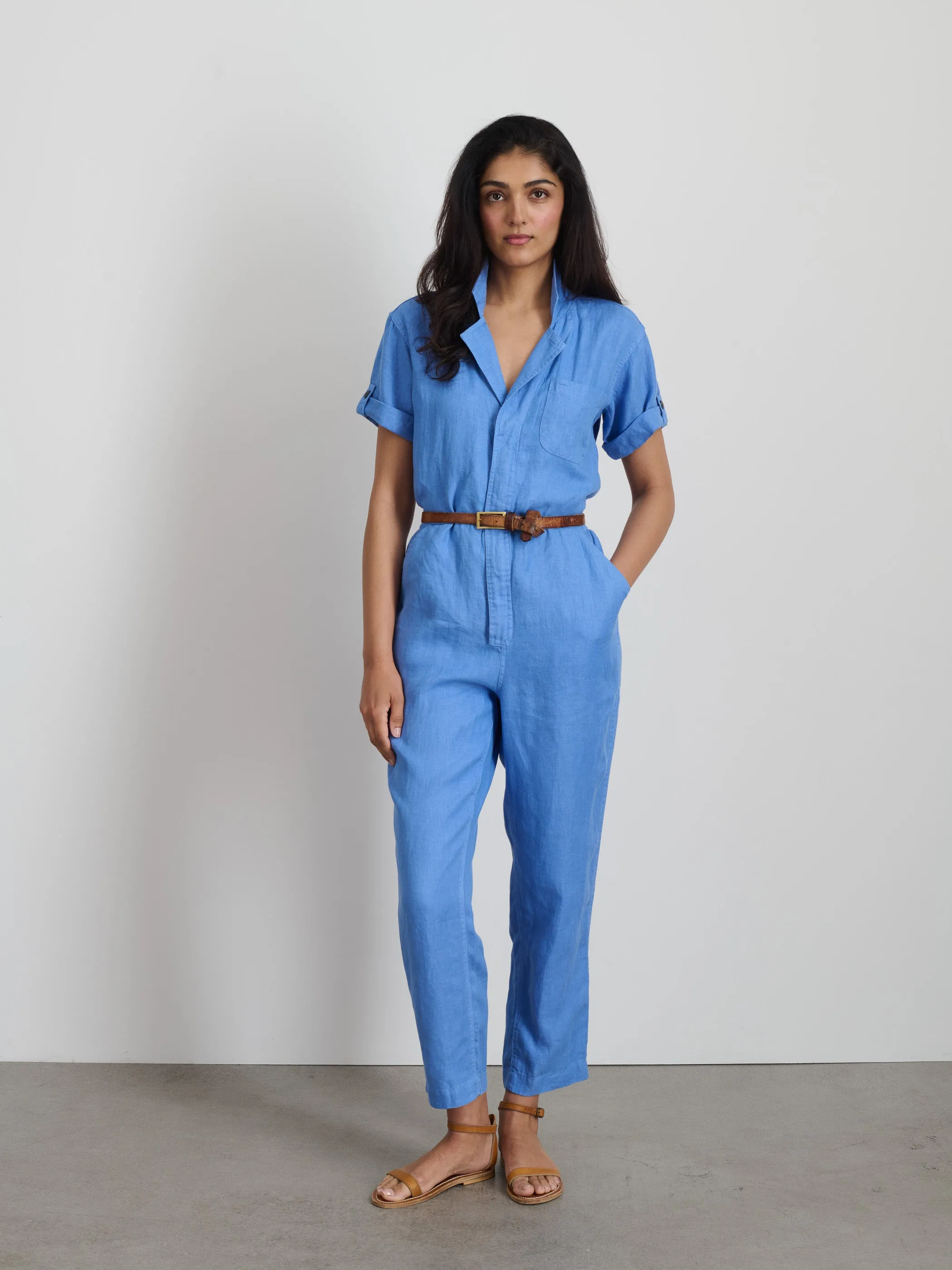 Jumpsuit in Linen