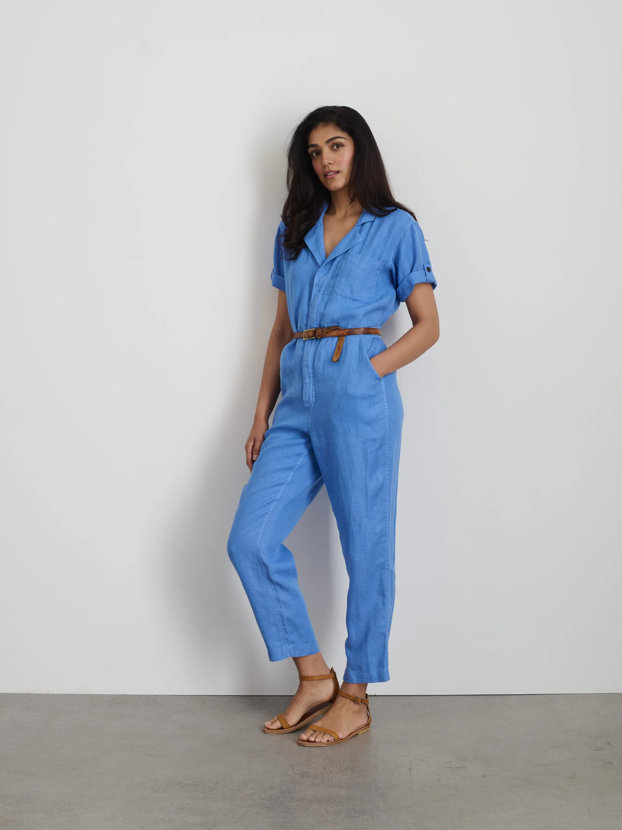 Jumpsuit in Linen