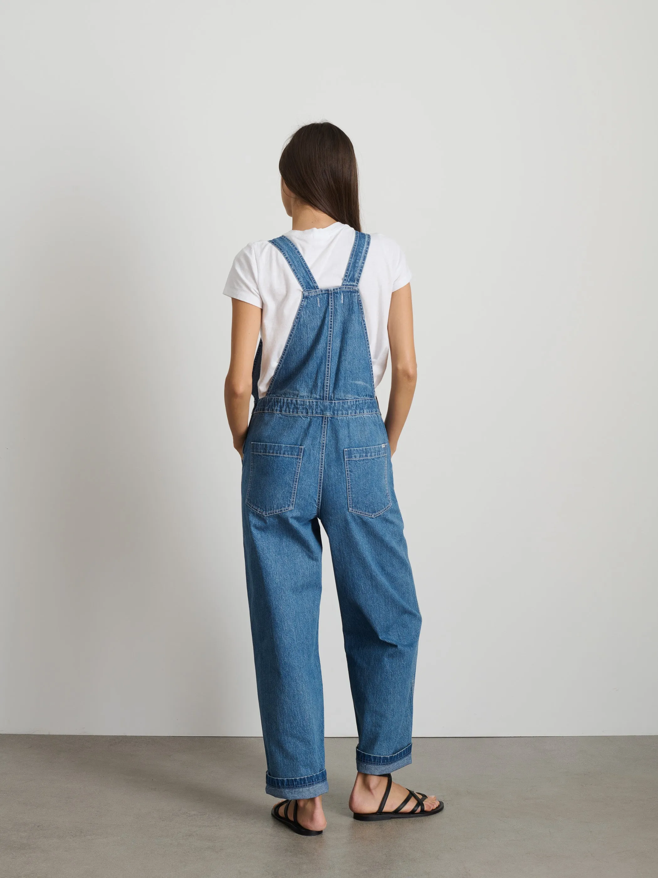 Lili Overall in Denim