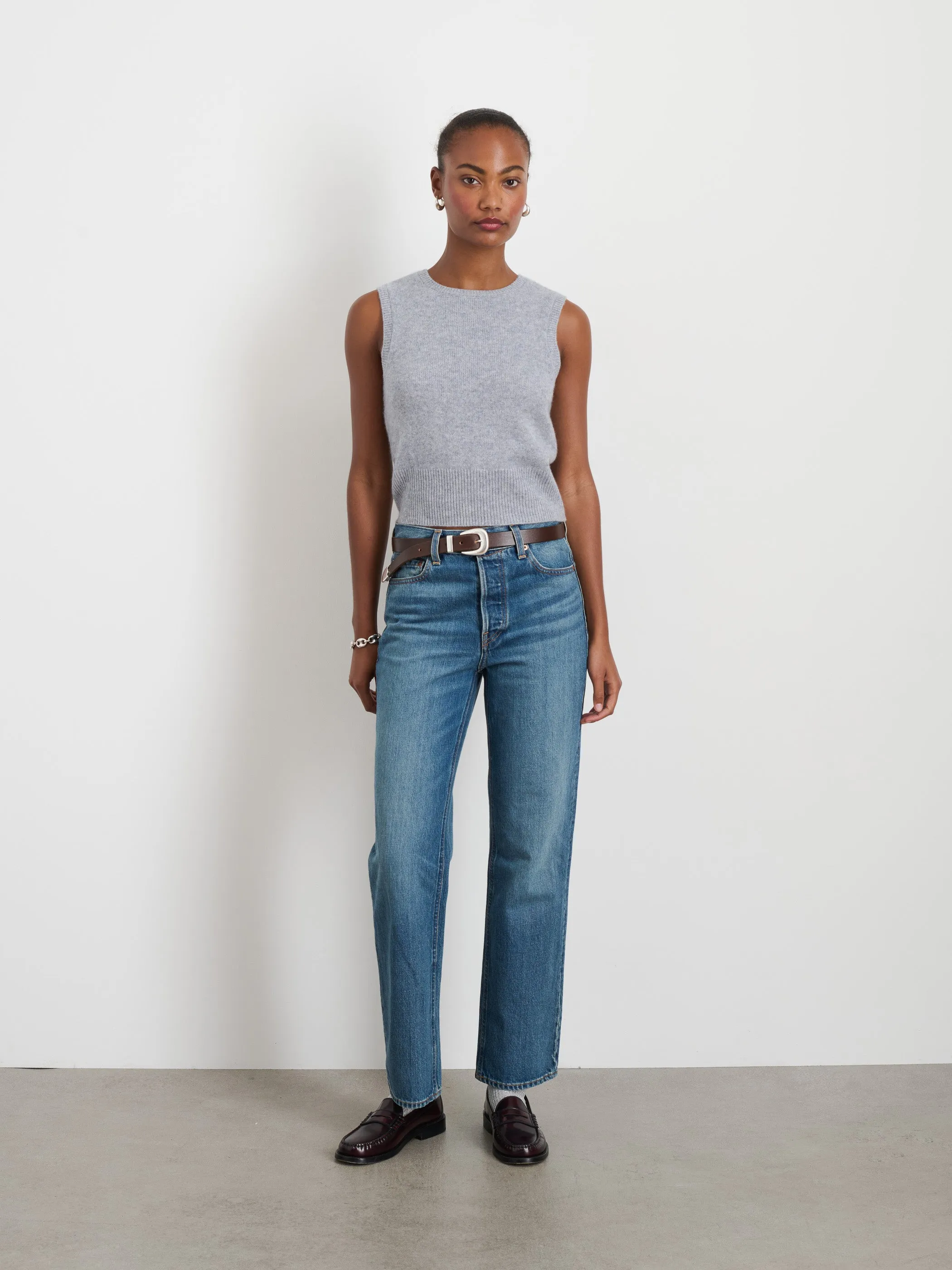 Lucie Vest in Cashmere