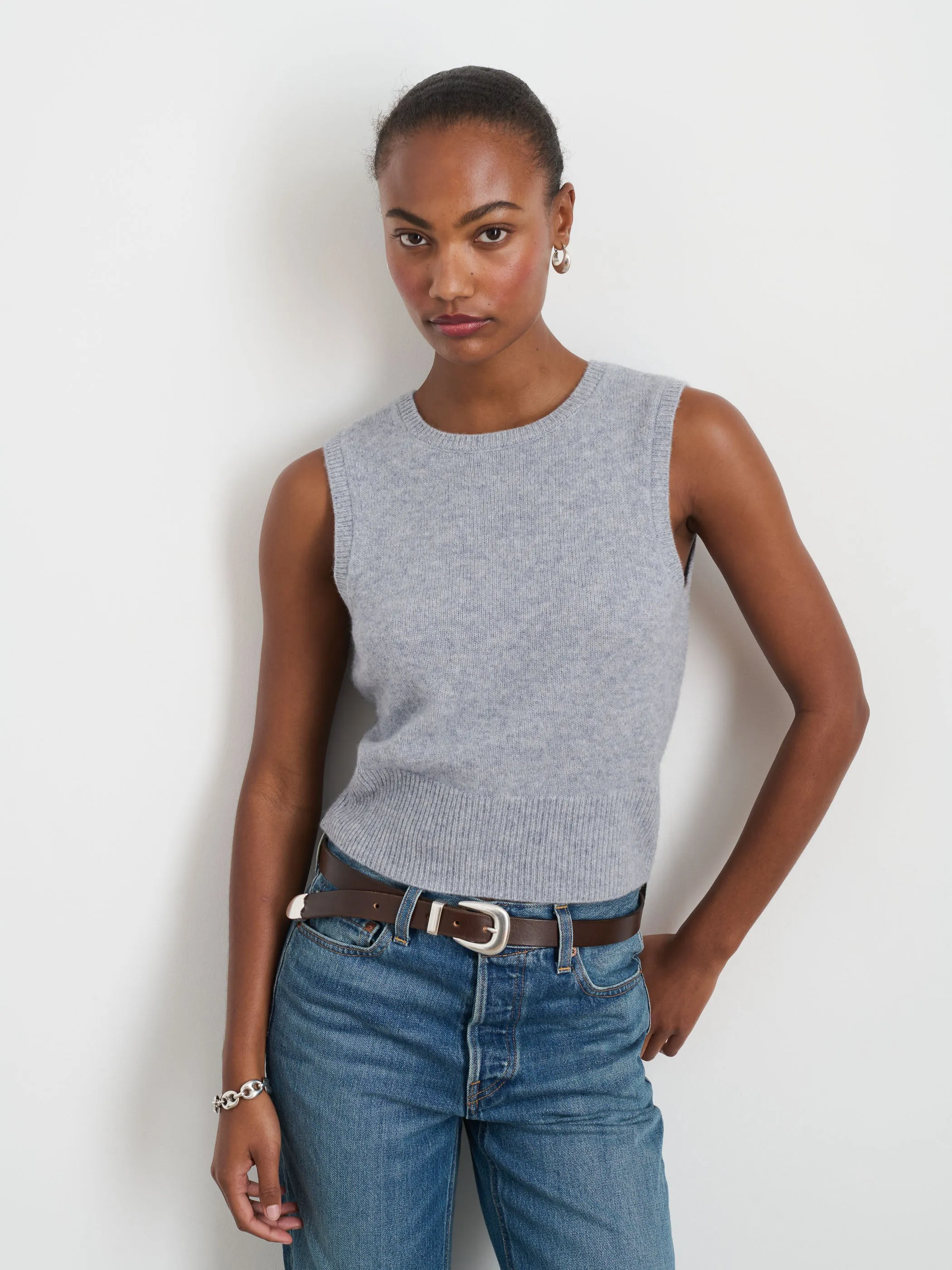 Lucie Vest in Cashmere