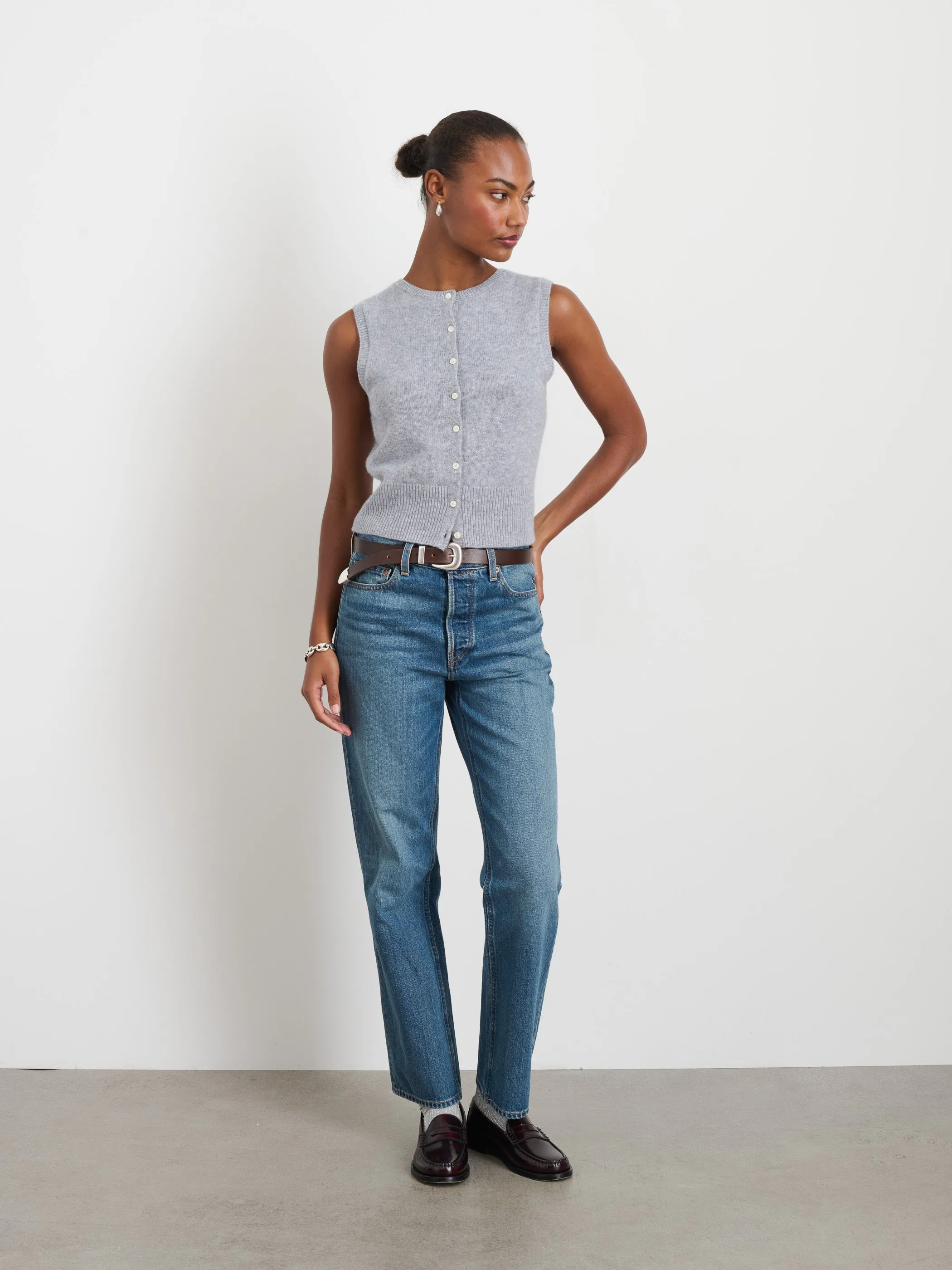 Lucie Vest in Cashmere