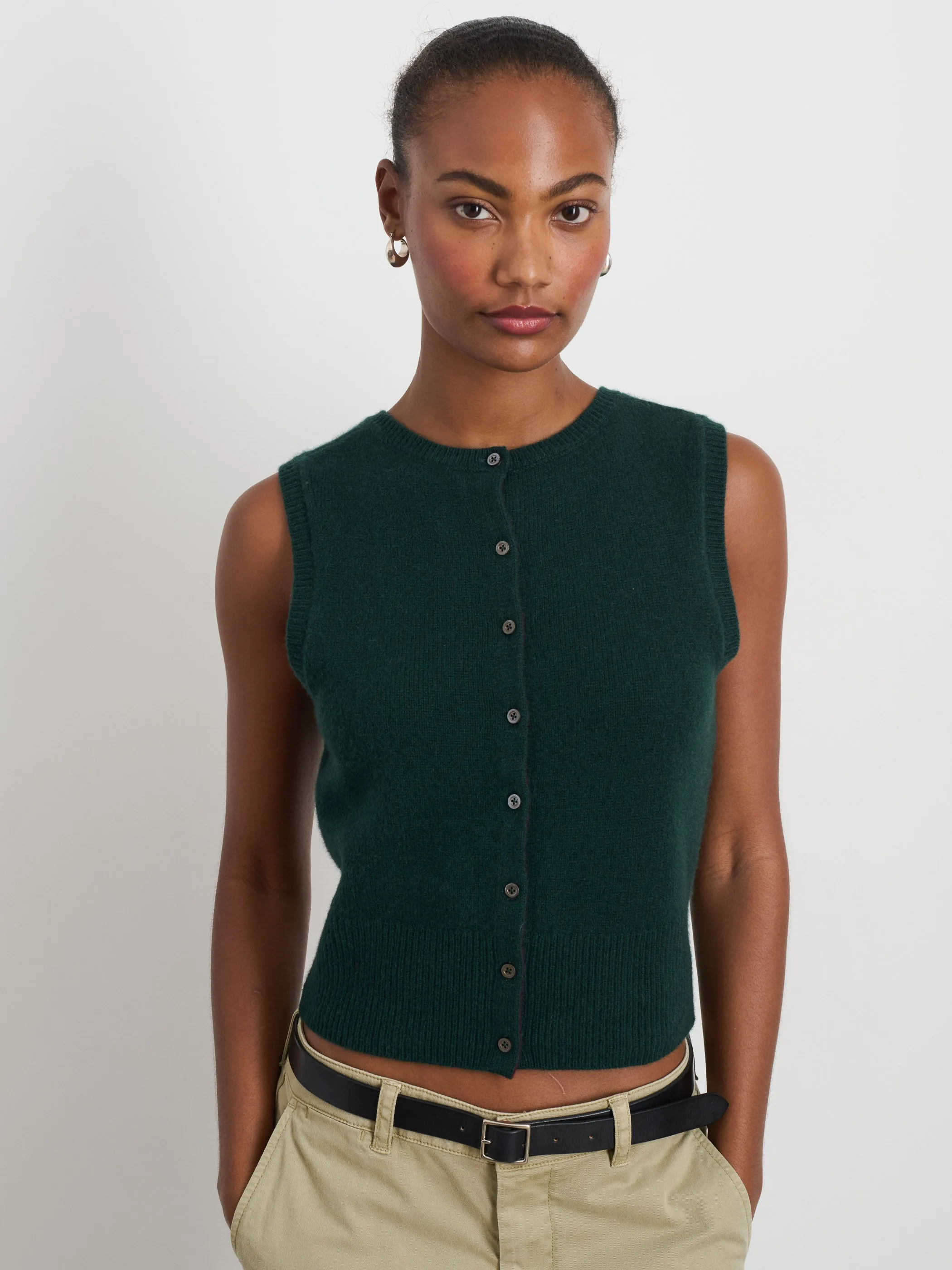 Lucie Vest in Cashmere
