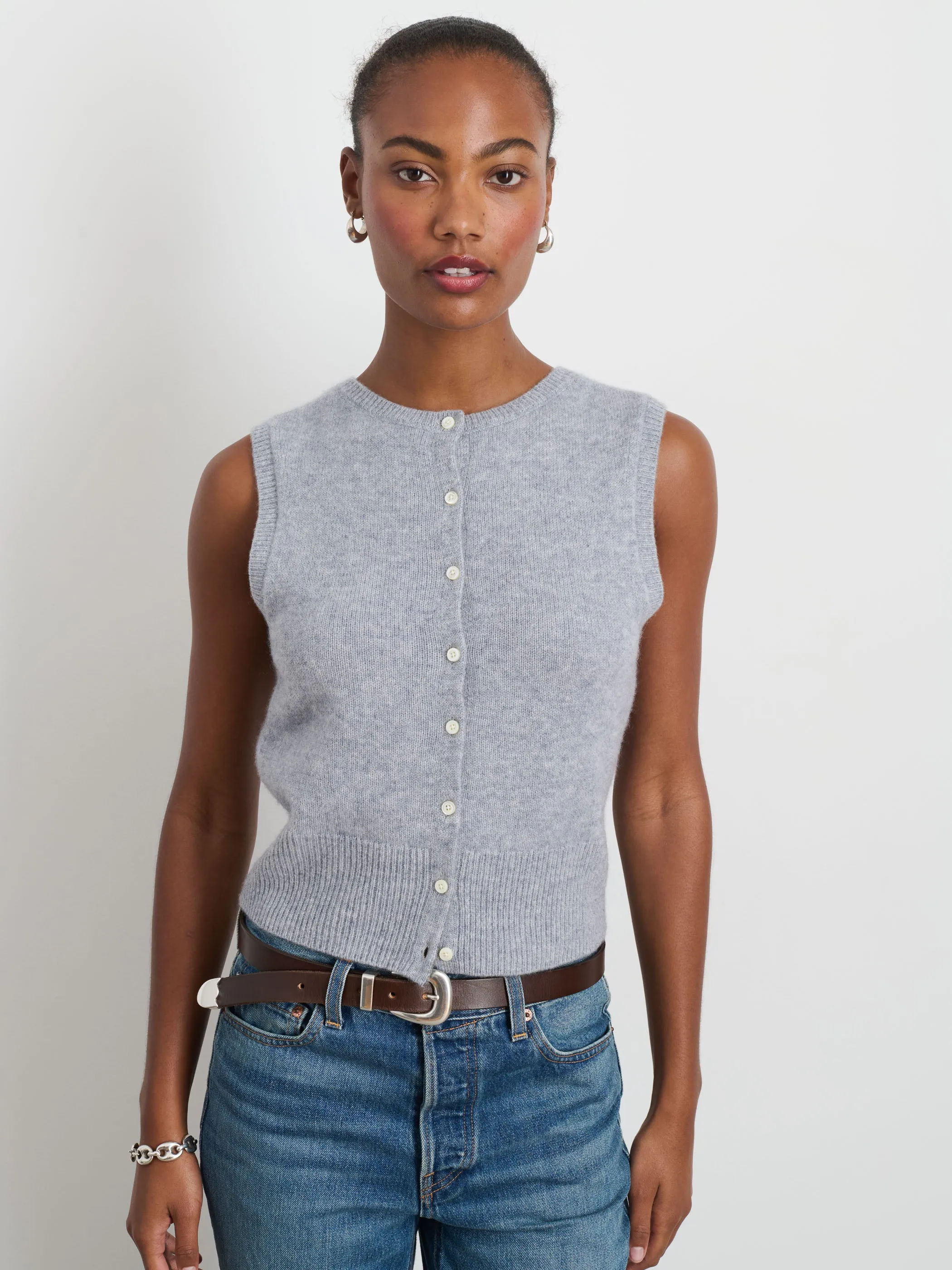 Lucie Vest in Cashmere