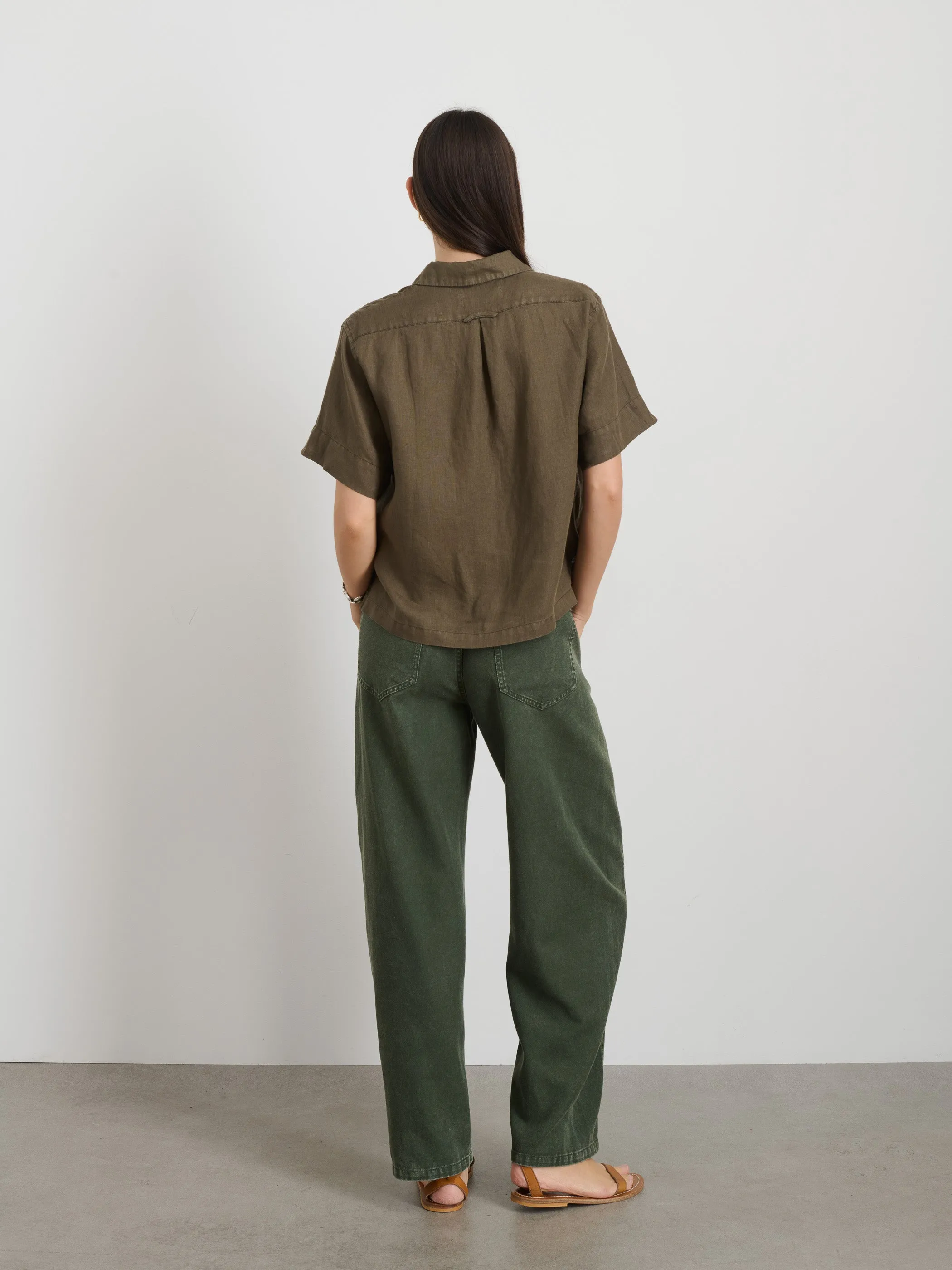 Maddie Shirt In Linen
