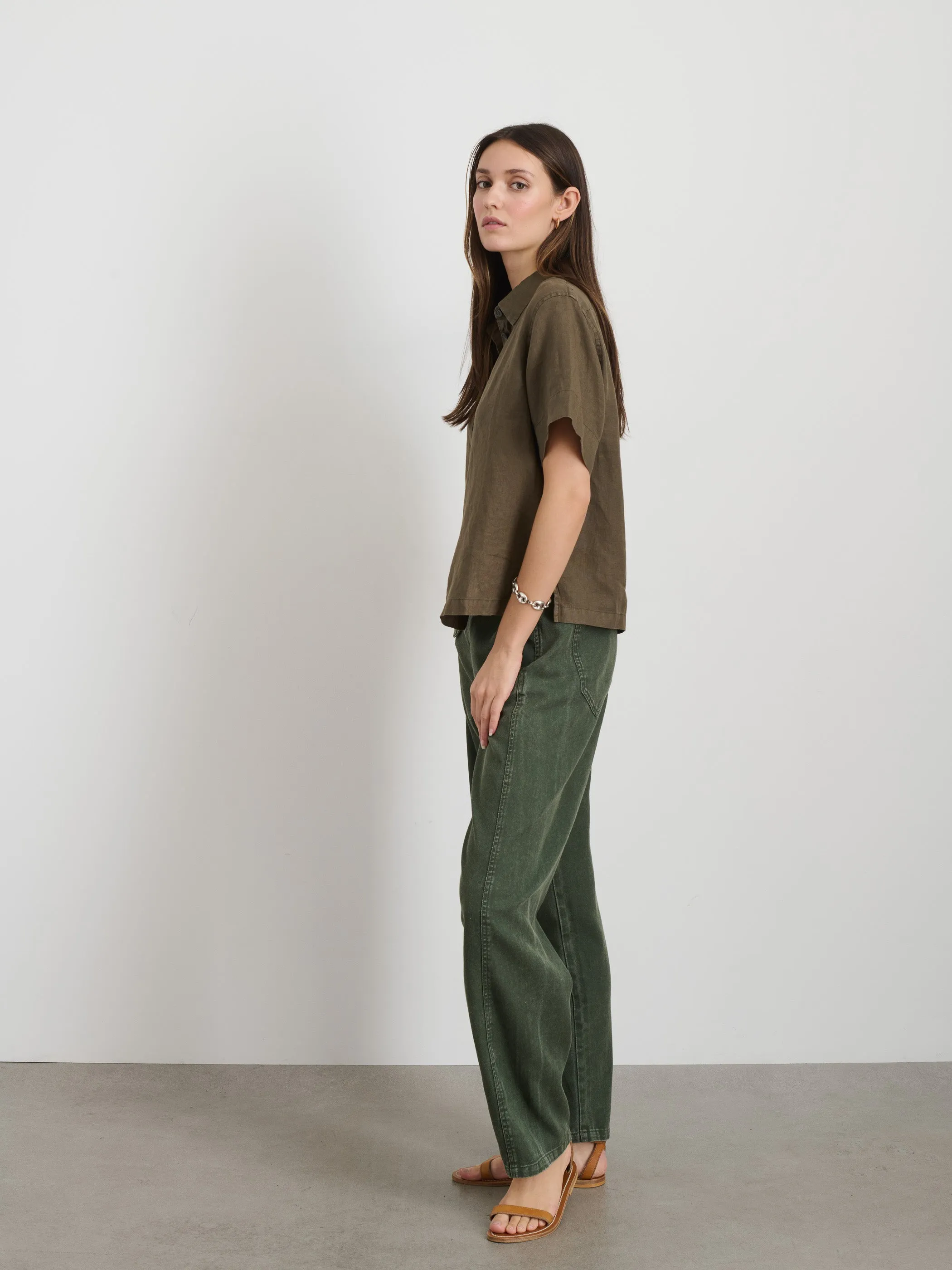 Maddie Shirt In Linen