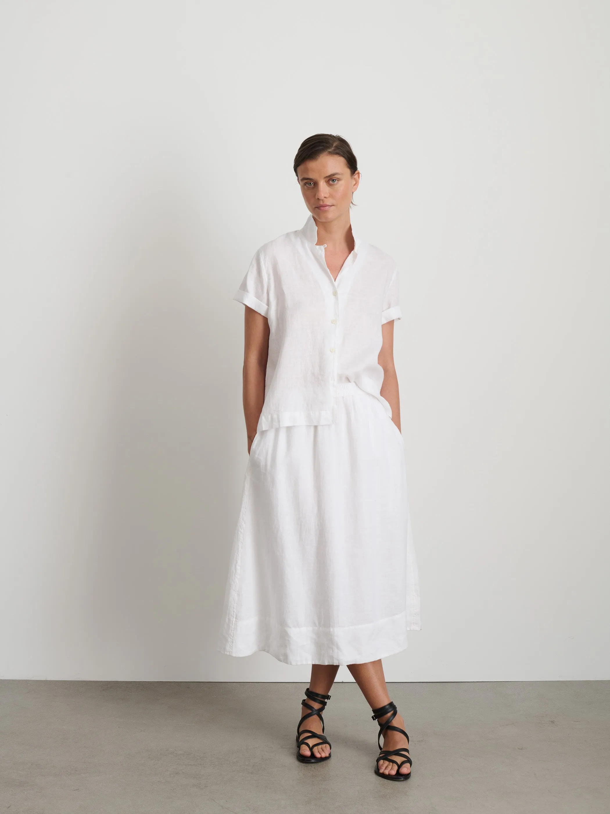 Maddie Skirt in Linen