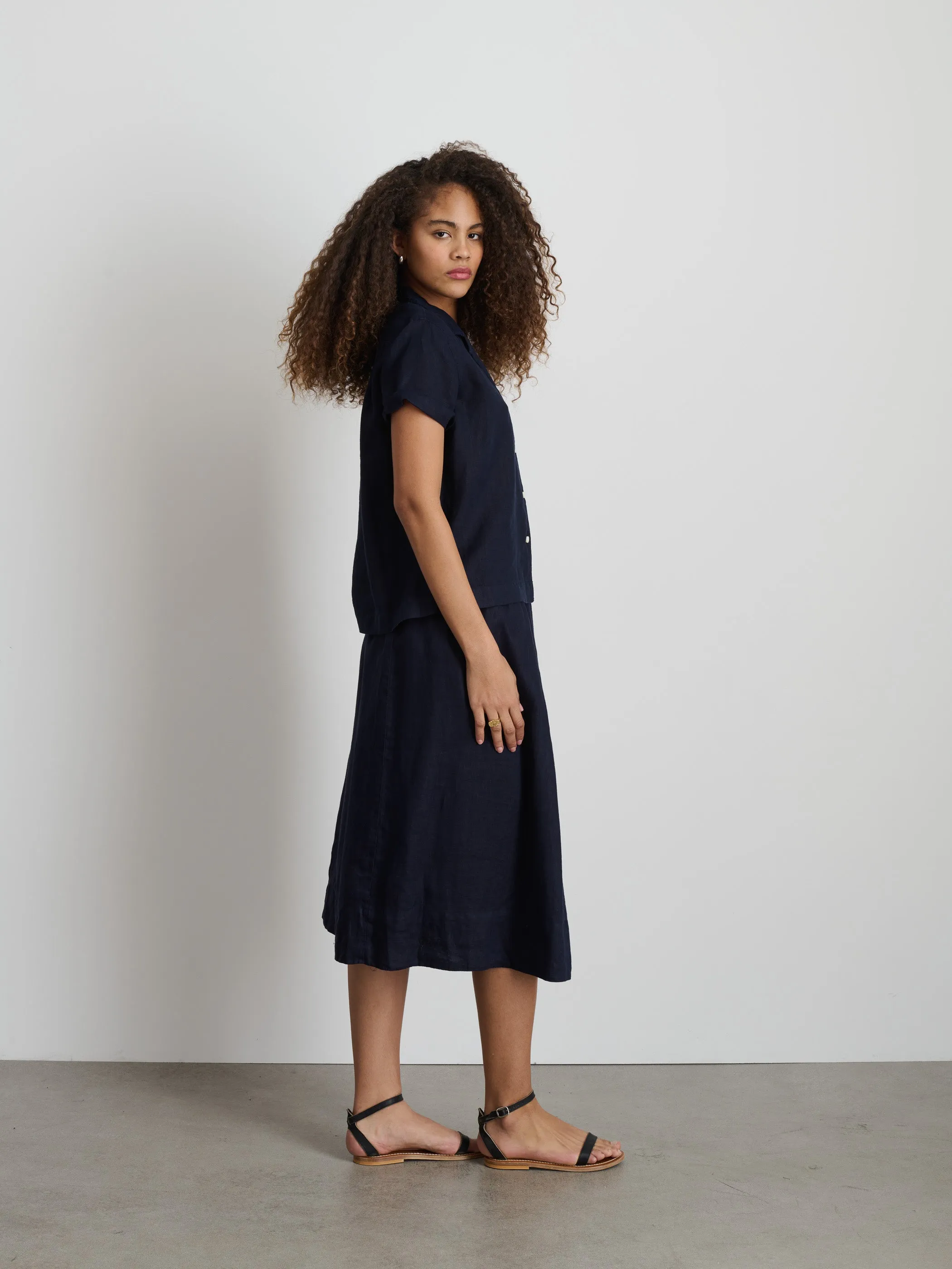 Maddie Skirt in Linen