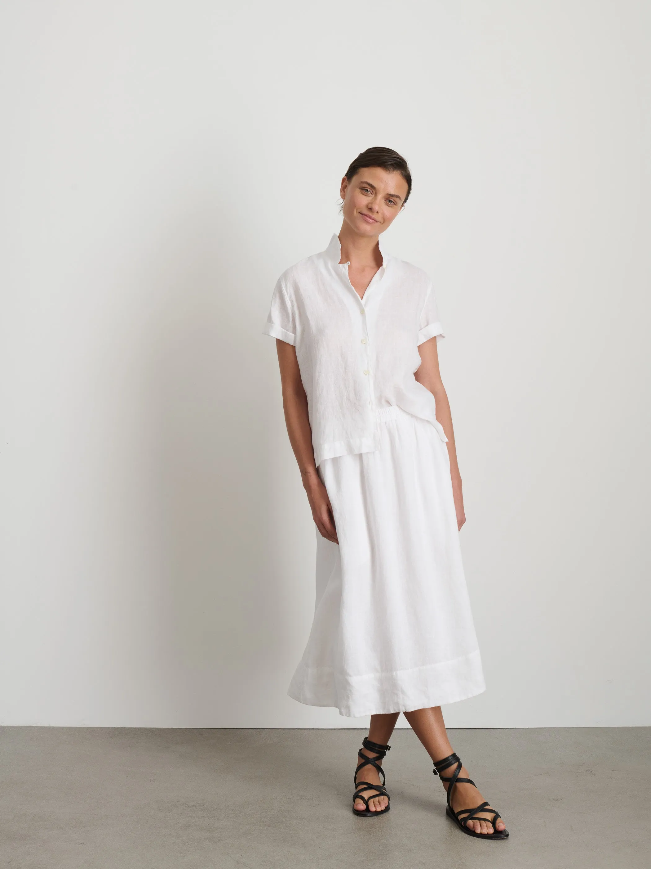 Maddie Skirt in Linen