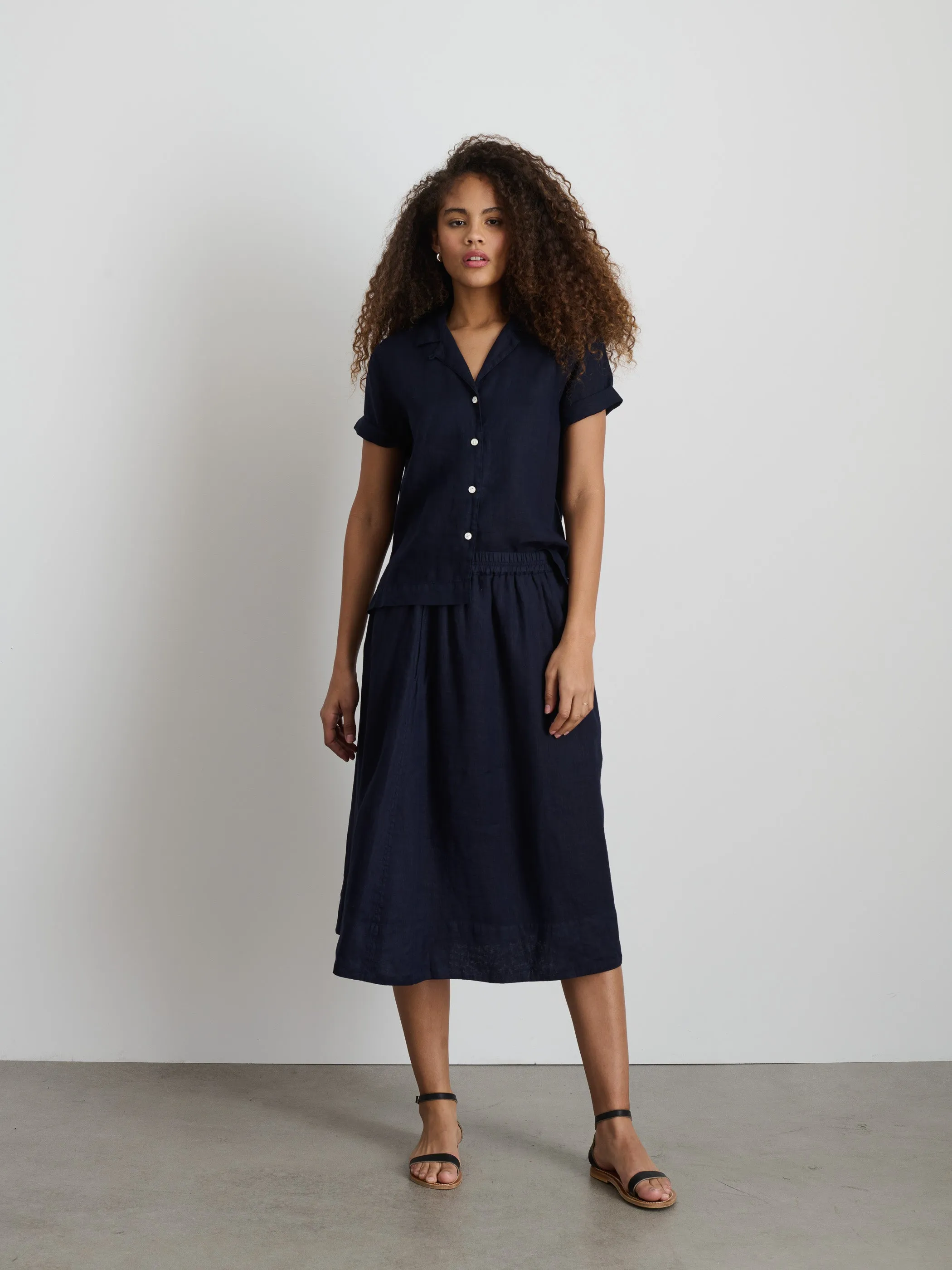 Maddie Skirt in Linen