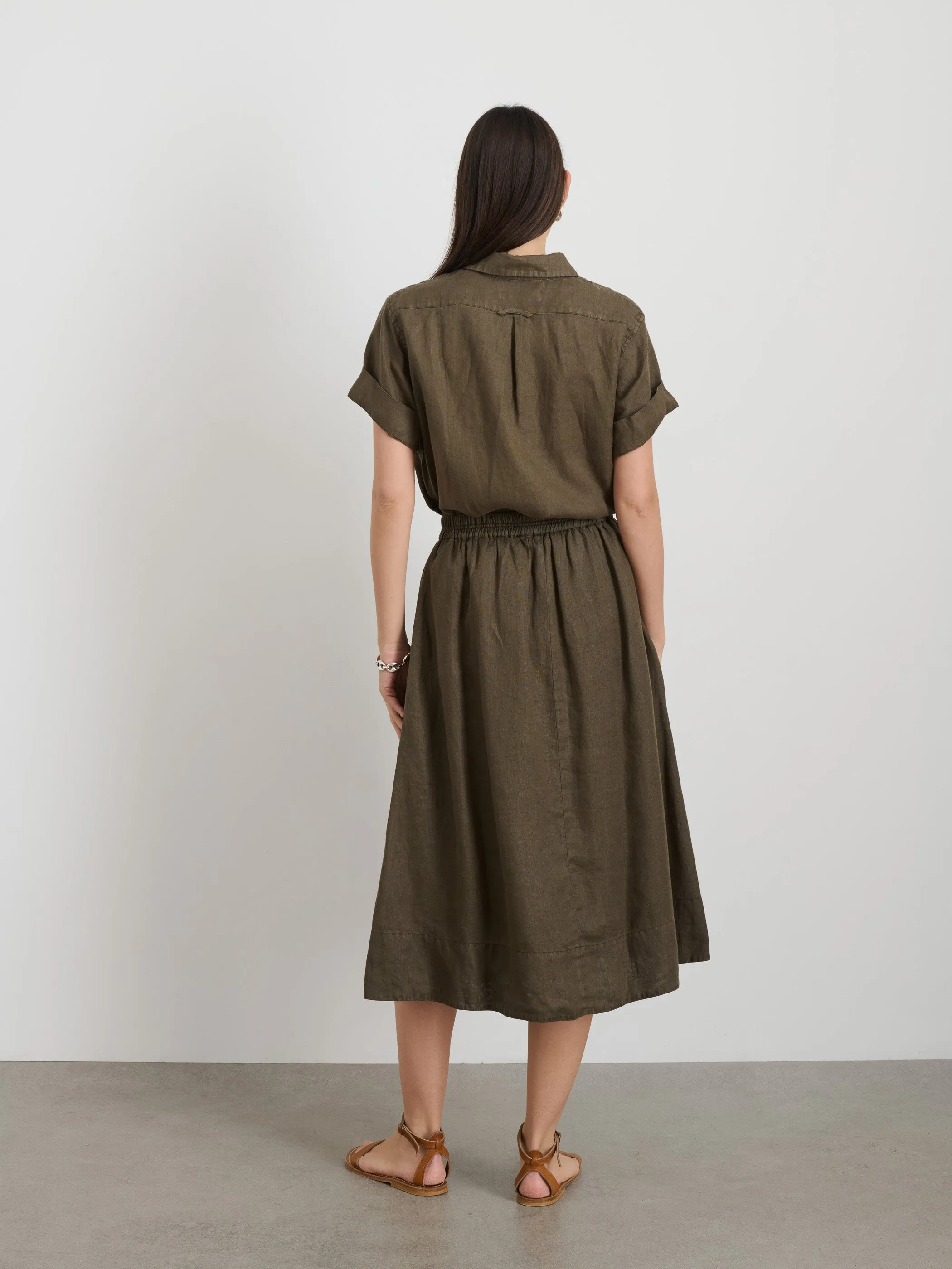 Maddie Skirt in Linen