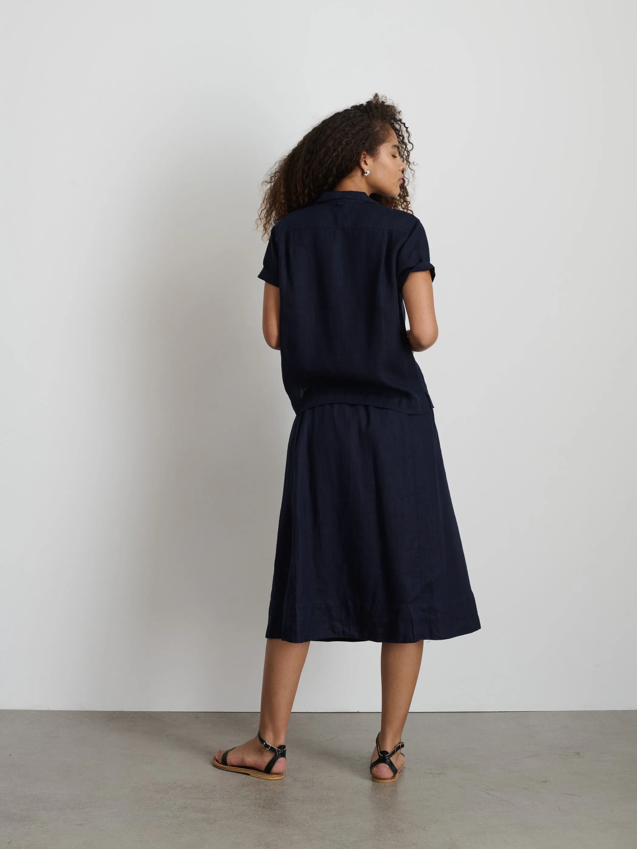 Maddie Skirt in Linen