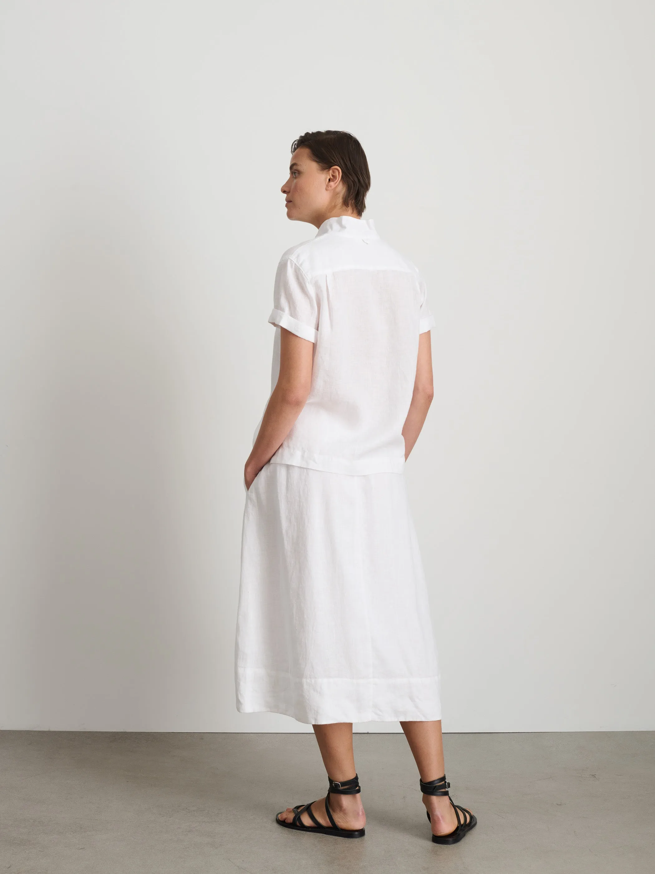 Maddie Skirt in Linen