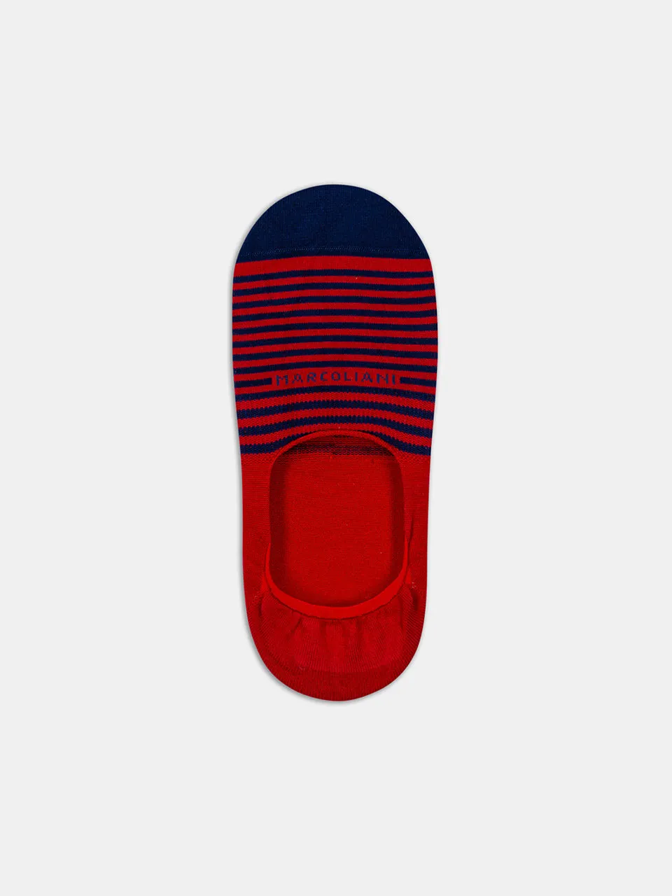 Marcoliani Stripe Invisible Sock