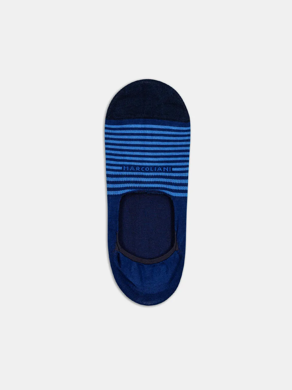 Marcoliani Stripe Invisible Sock