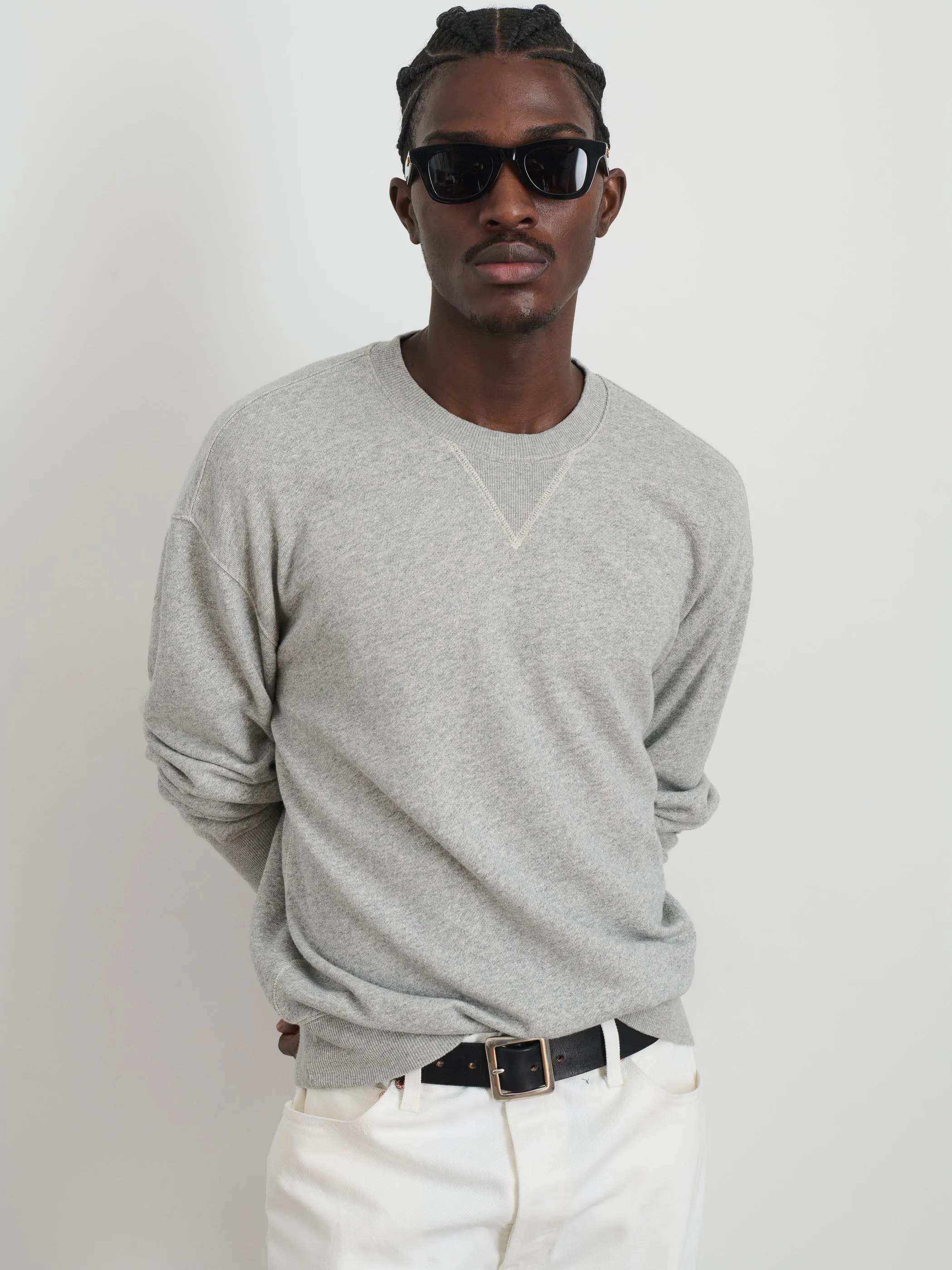 Marlon Sweatshirt in Lightweight Cotton Terry