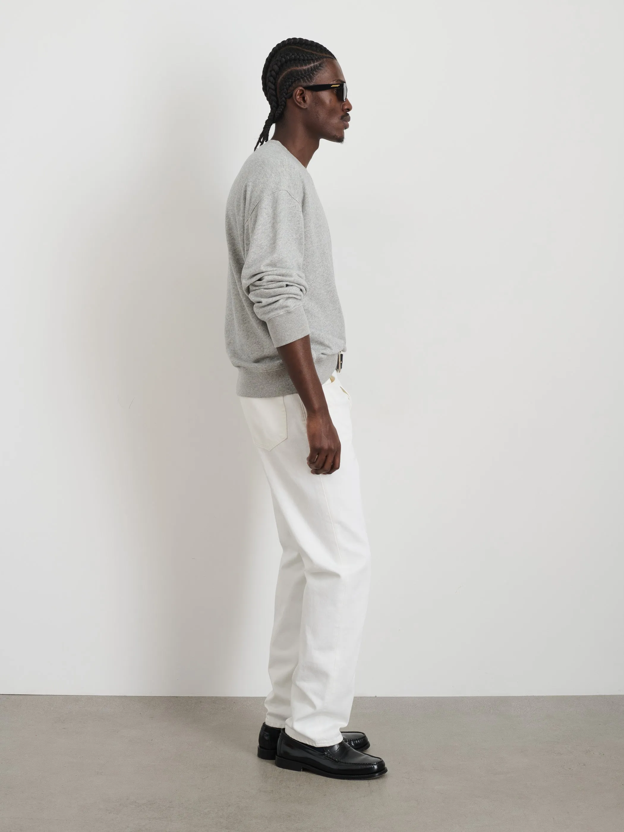 Marlon Sweatshirt in Lightweight Cotton Terry