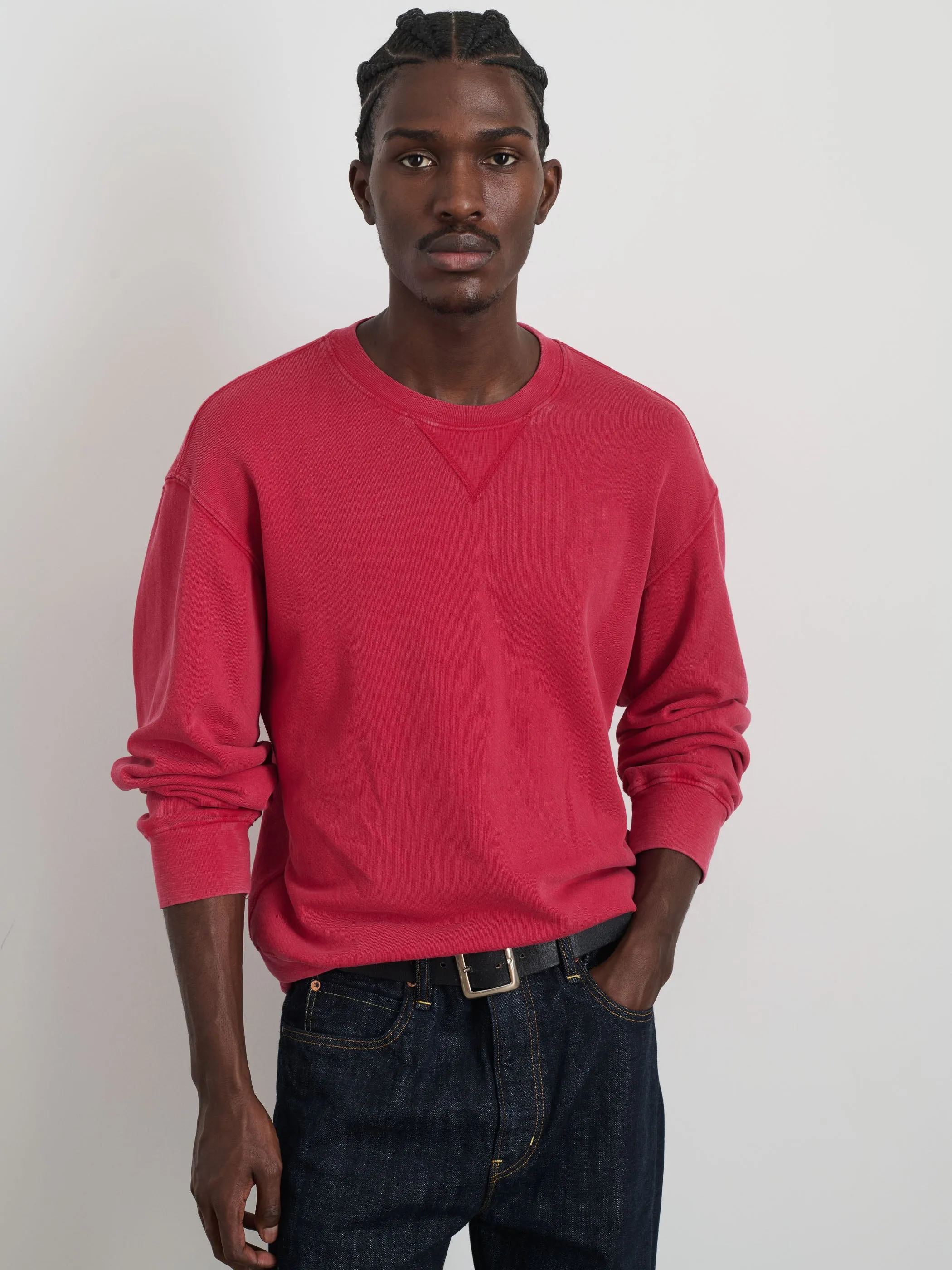 Marlon Sweatshirt in Lightweight Cotton Terry