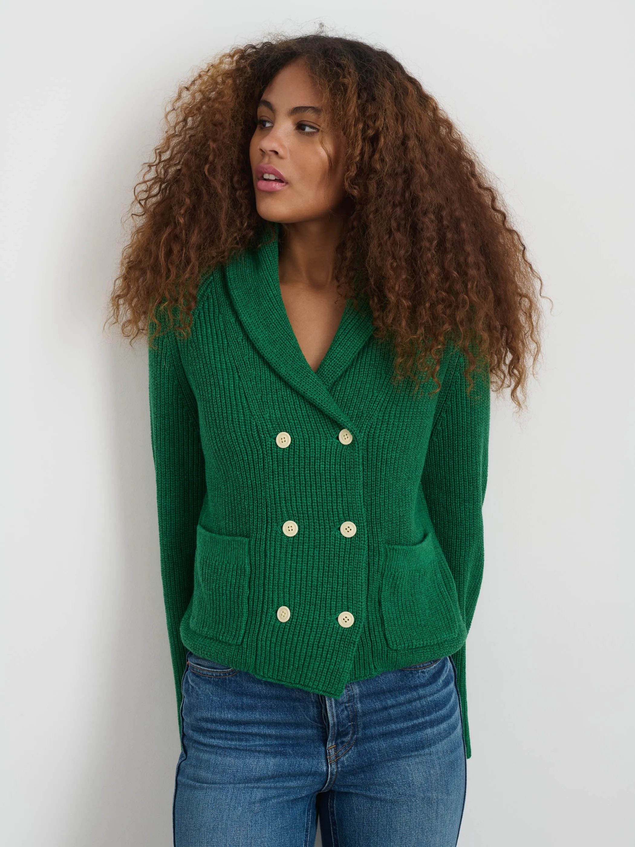 Marseille Cardigan In Cotton Linen