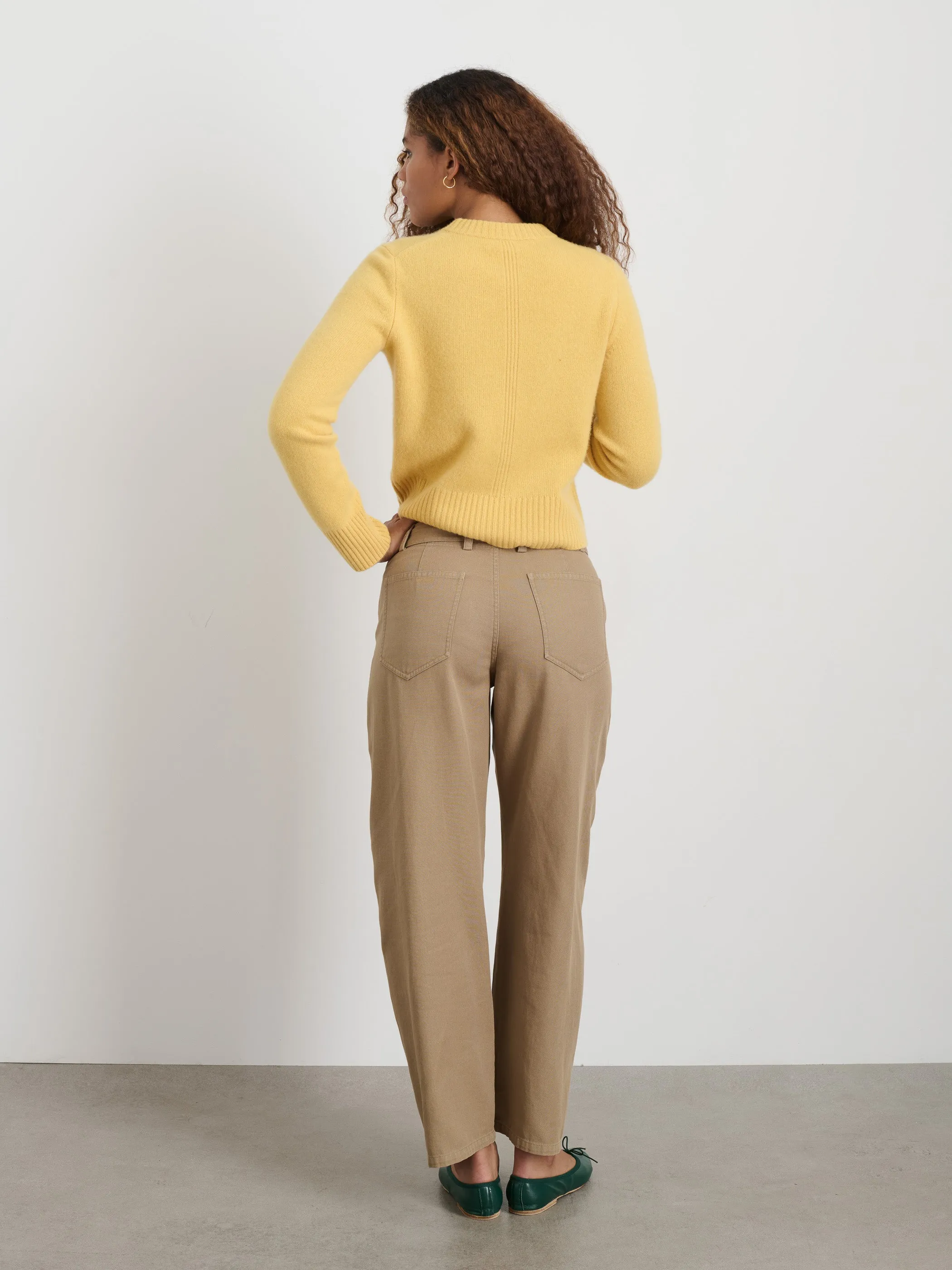 Michelle Crewneck Sweater in Cashmere