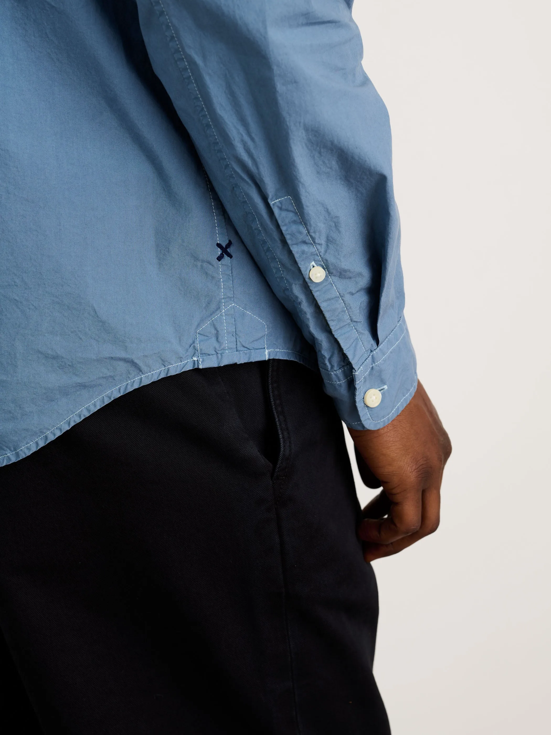 Mill Shirt in Cotton Poplin