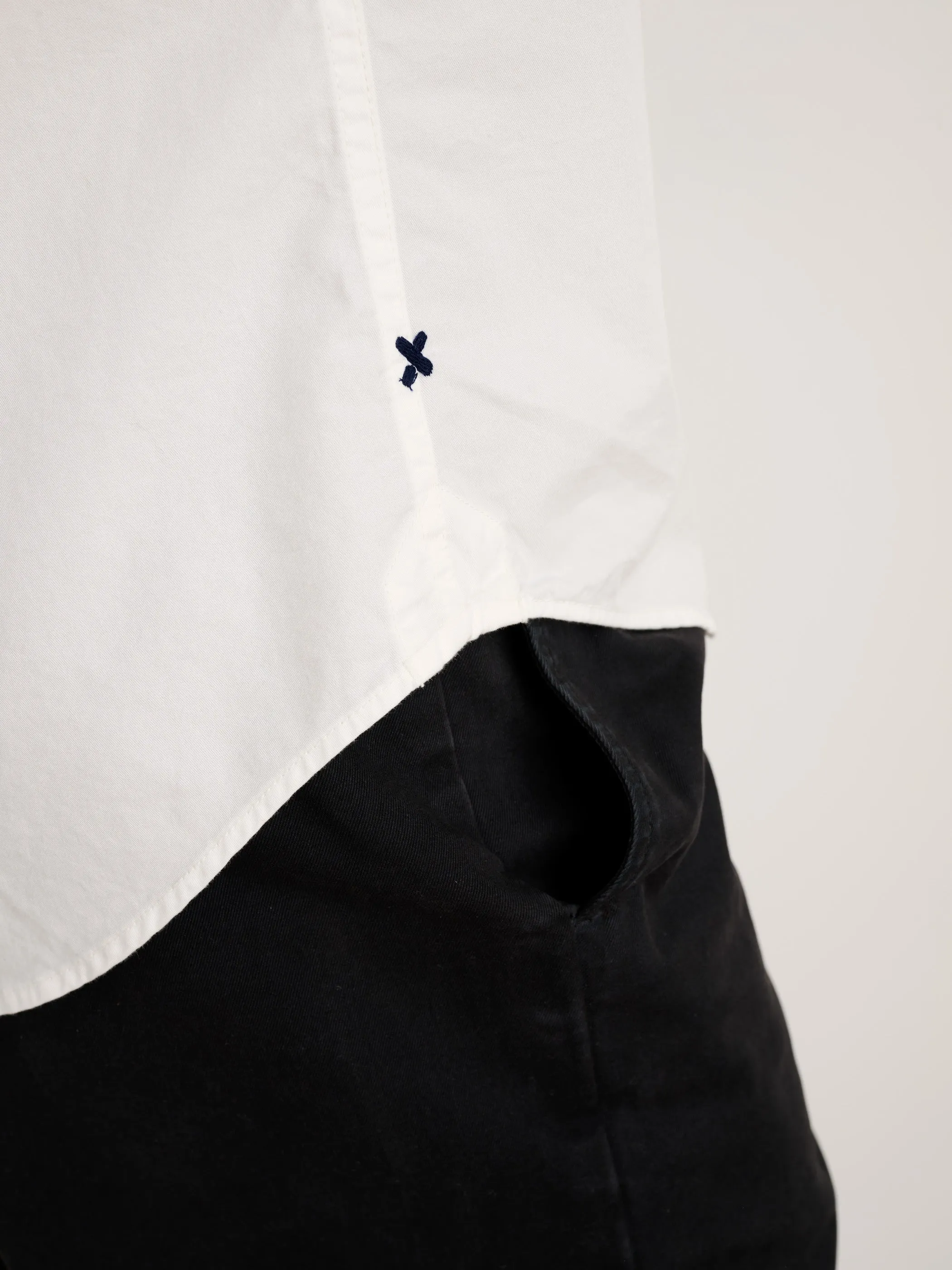 Mill Shirt in Cotton Poplin