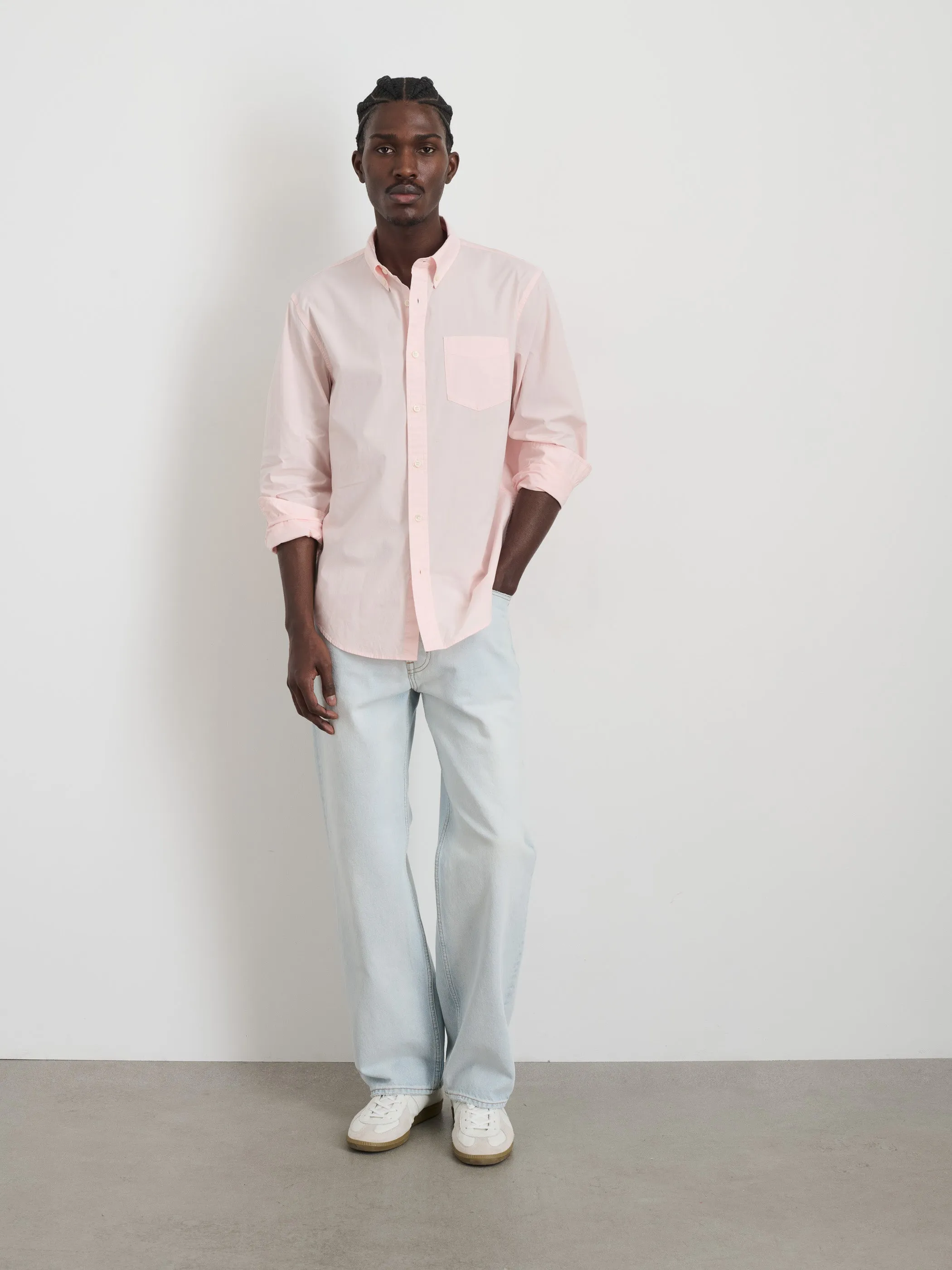 Mill Shirt in Cotton Poplin