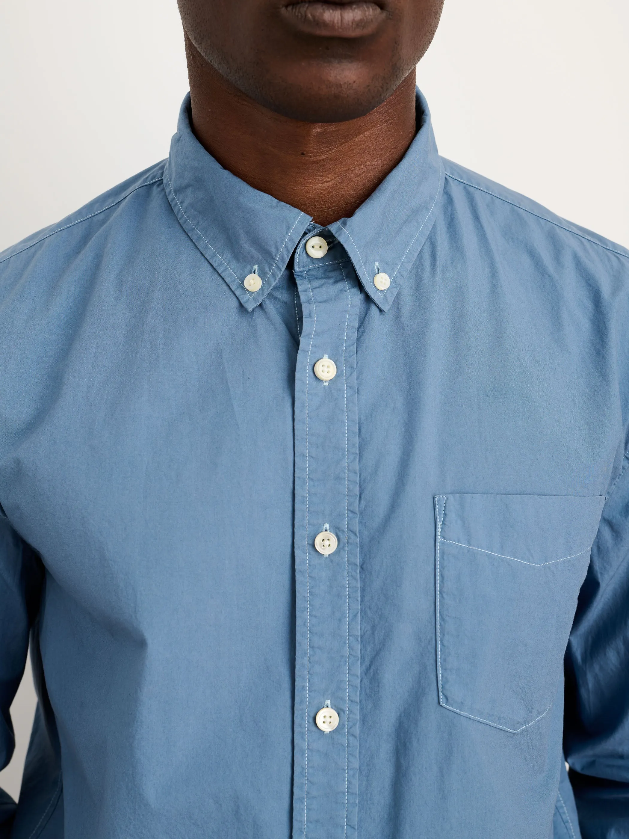 Mill Shirt in Cotton Poplin