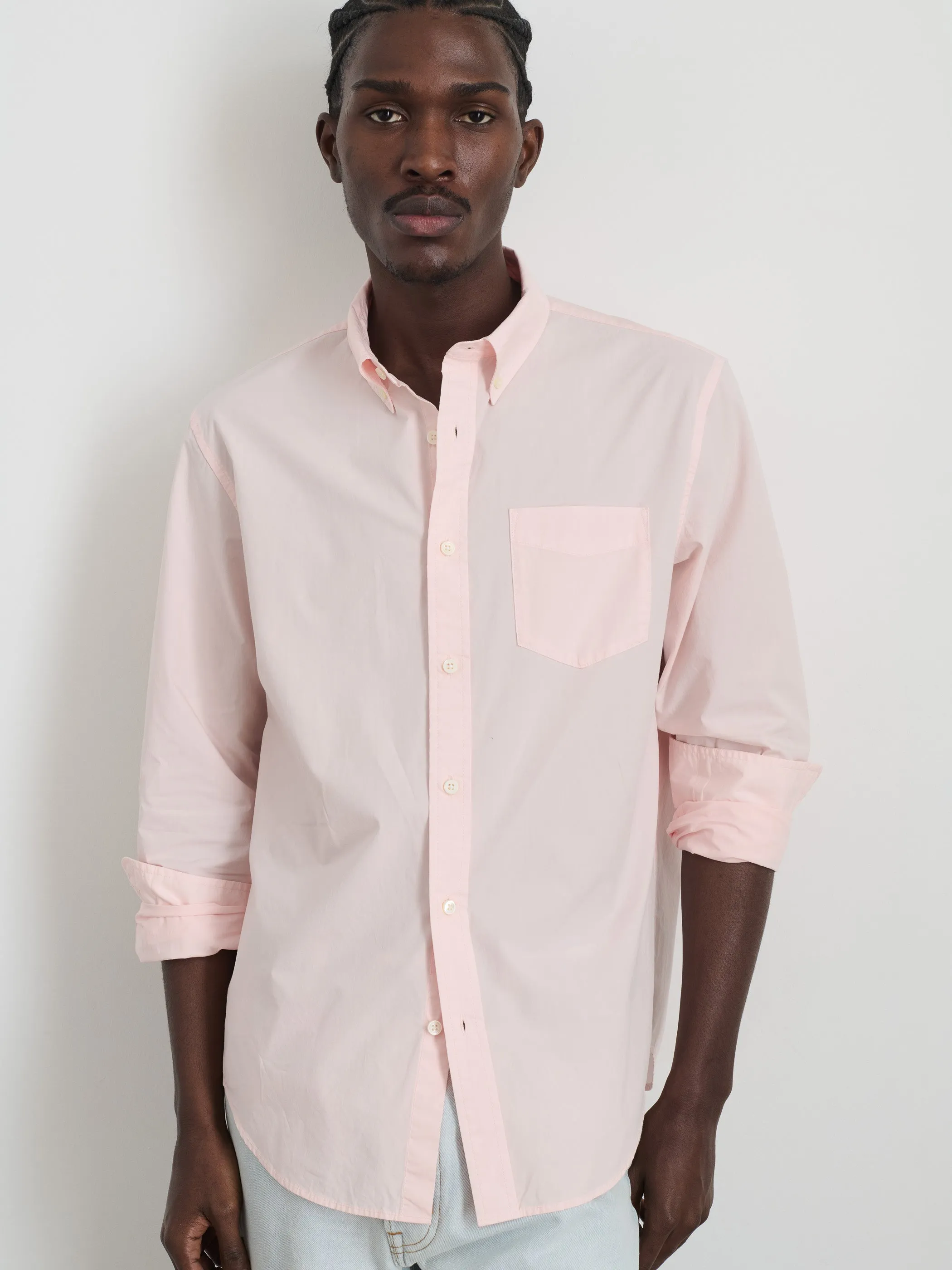 Mill Shirt in Cotton Poplin