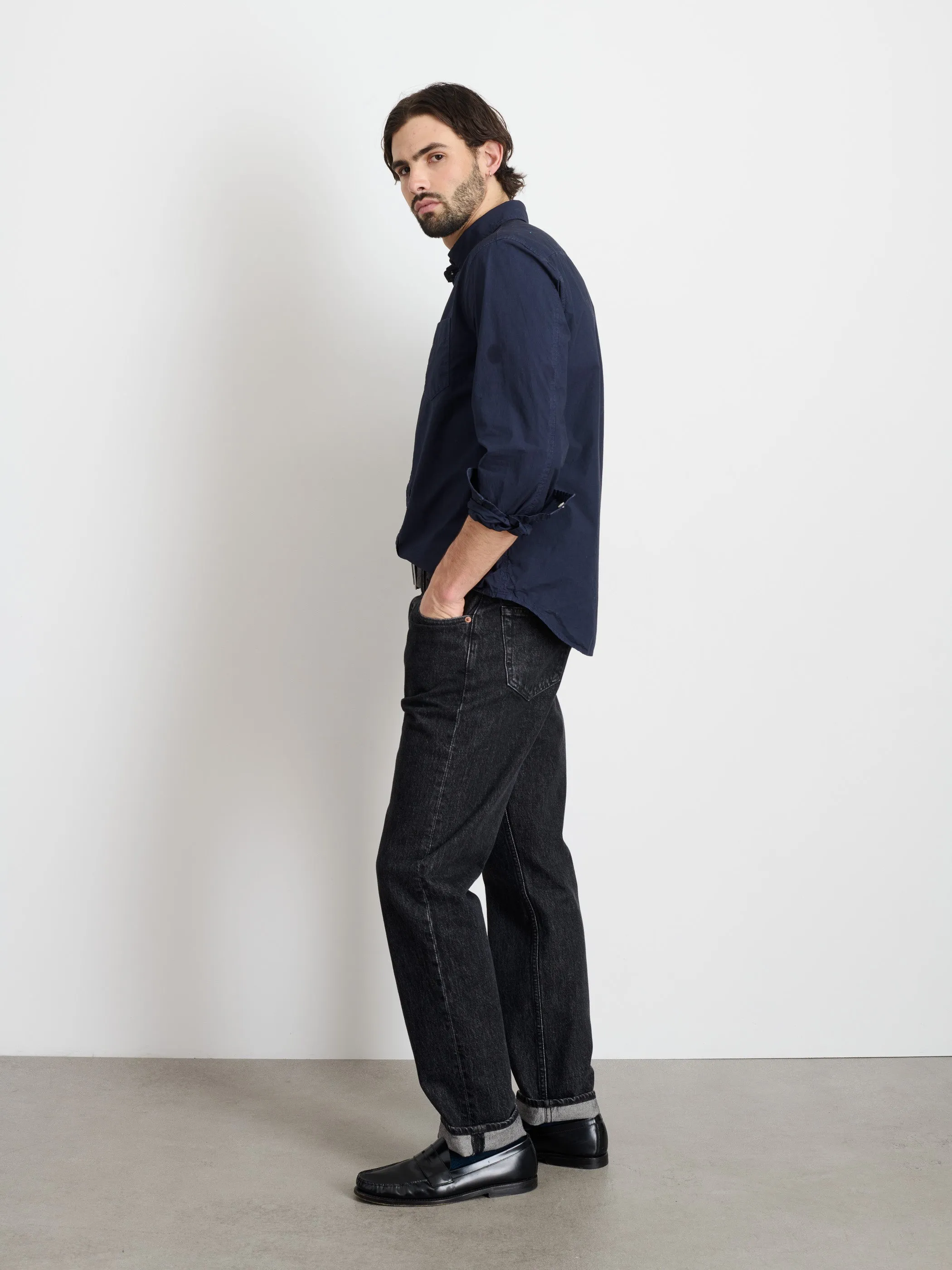 Mill Shirt in Cotton Poplin