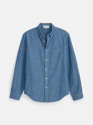 Mill Shirt in Washed Chambray