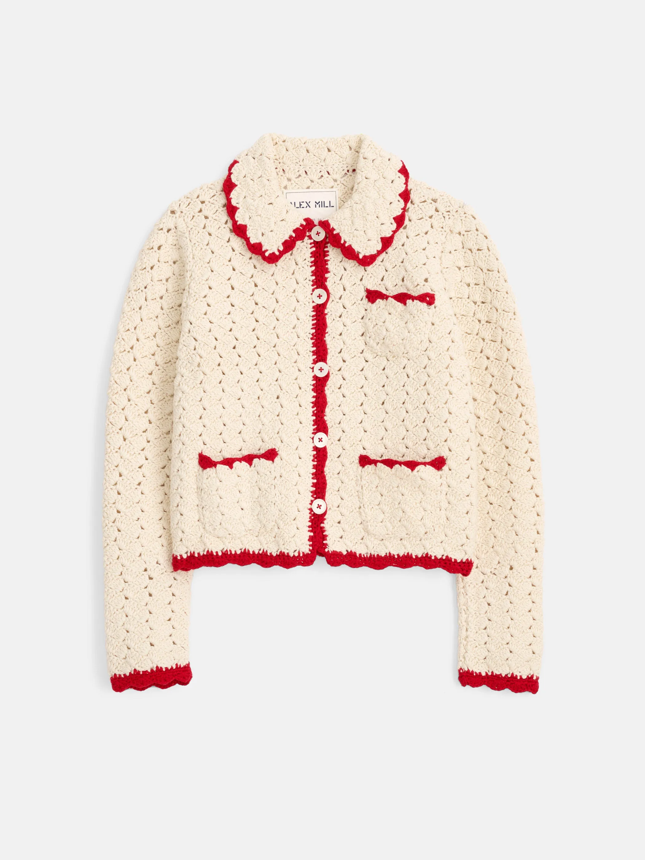 Molly Hand-Crochet Cardigan